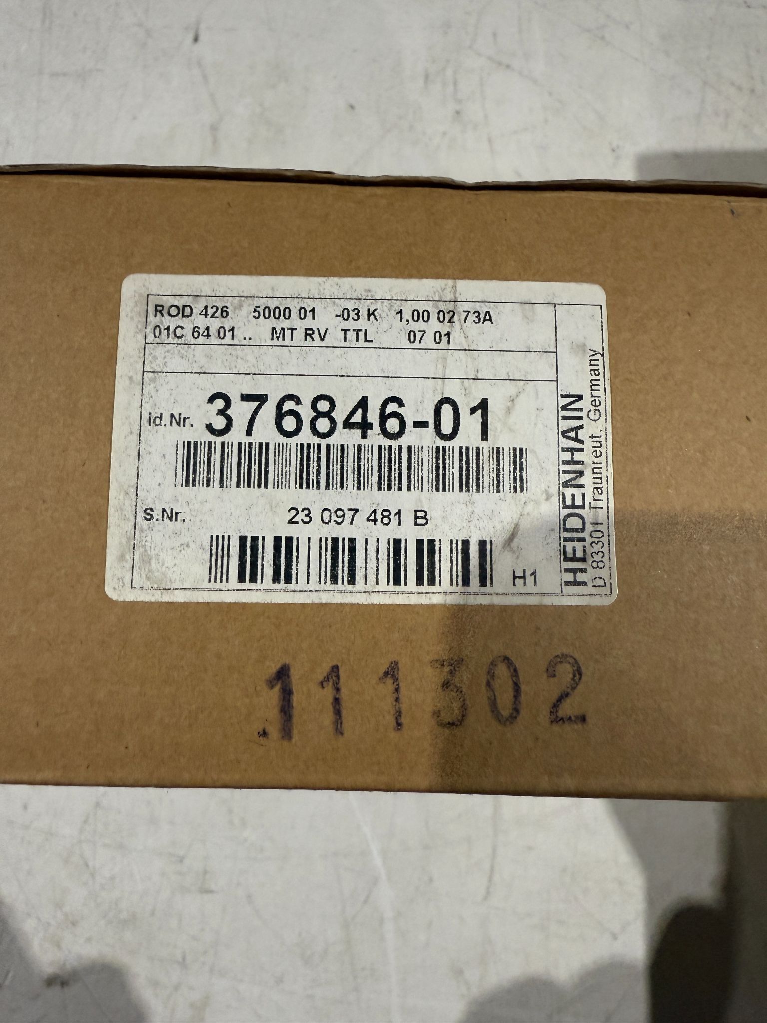 HEIDENHAIN ROD 426 5000 01 -03 ENCODER NEW WITH BOX 1