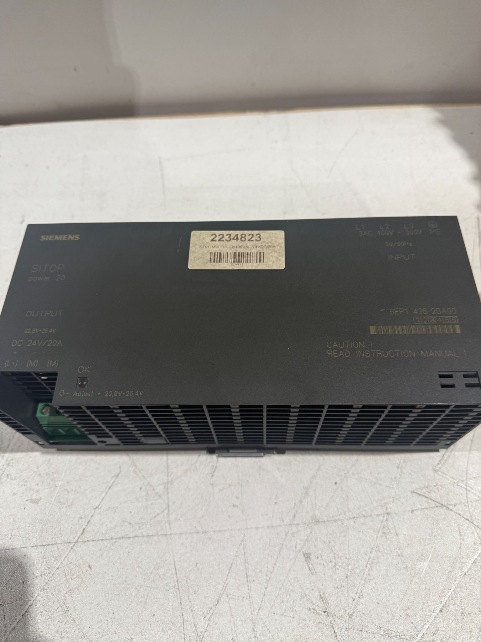 SIEMENS 6EP1436-2BA00 POWER SUPPLIES NEW NO BOX 1