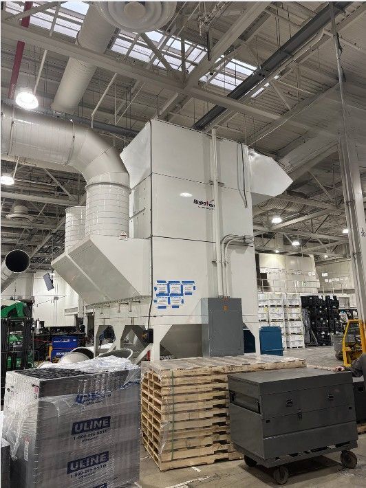 2021 100HP ROBOVENT DT4-22500-15 DUST COLLECTOR USED 1