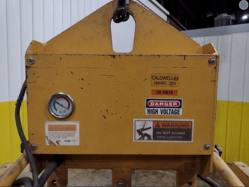 1200 LBS ANVER MODEL #FE12S61003 VACUUM SHEET LIFTER 9