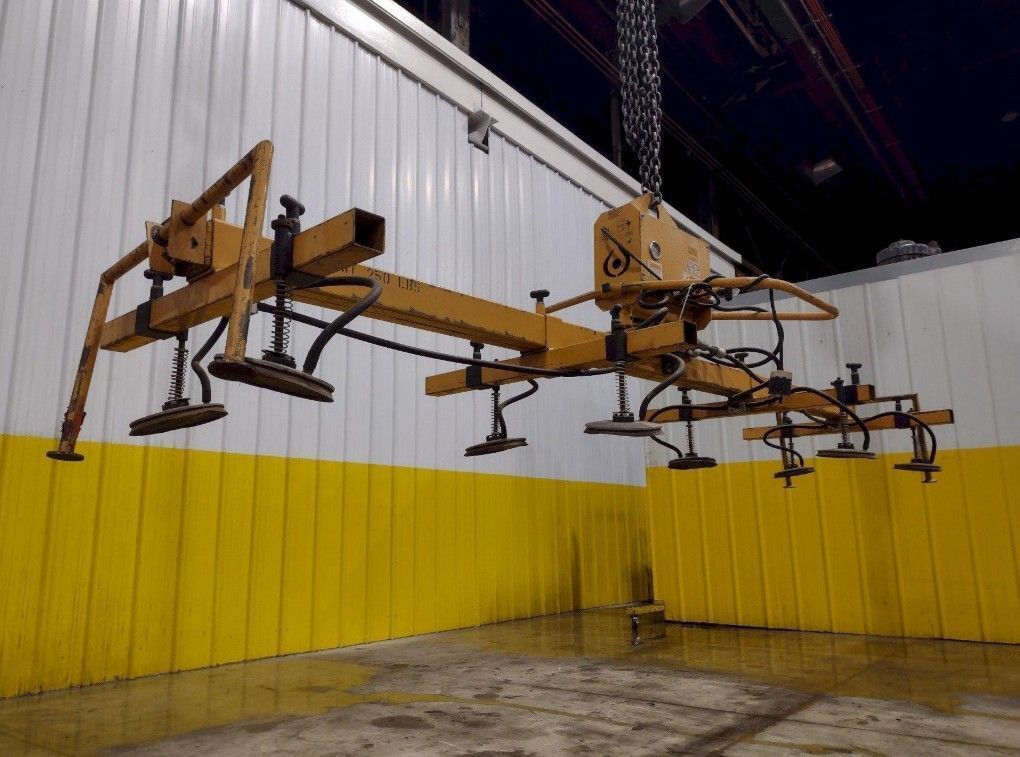 1200 LBS ANVER MODEL #FE12S61003 VACUUM SHEET LIFTER 13