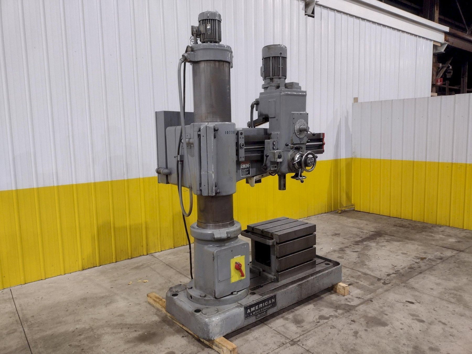 AMERICAN HMT MODEL #RD61 RADIAL ARM DRILL 2