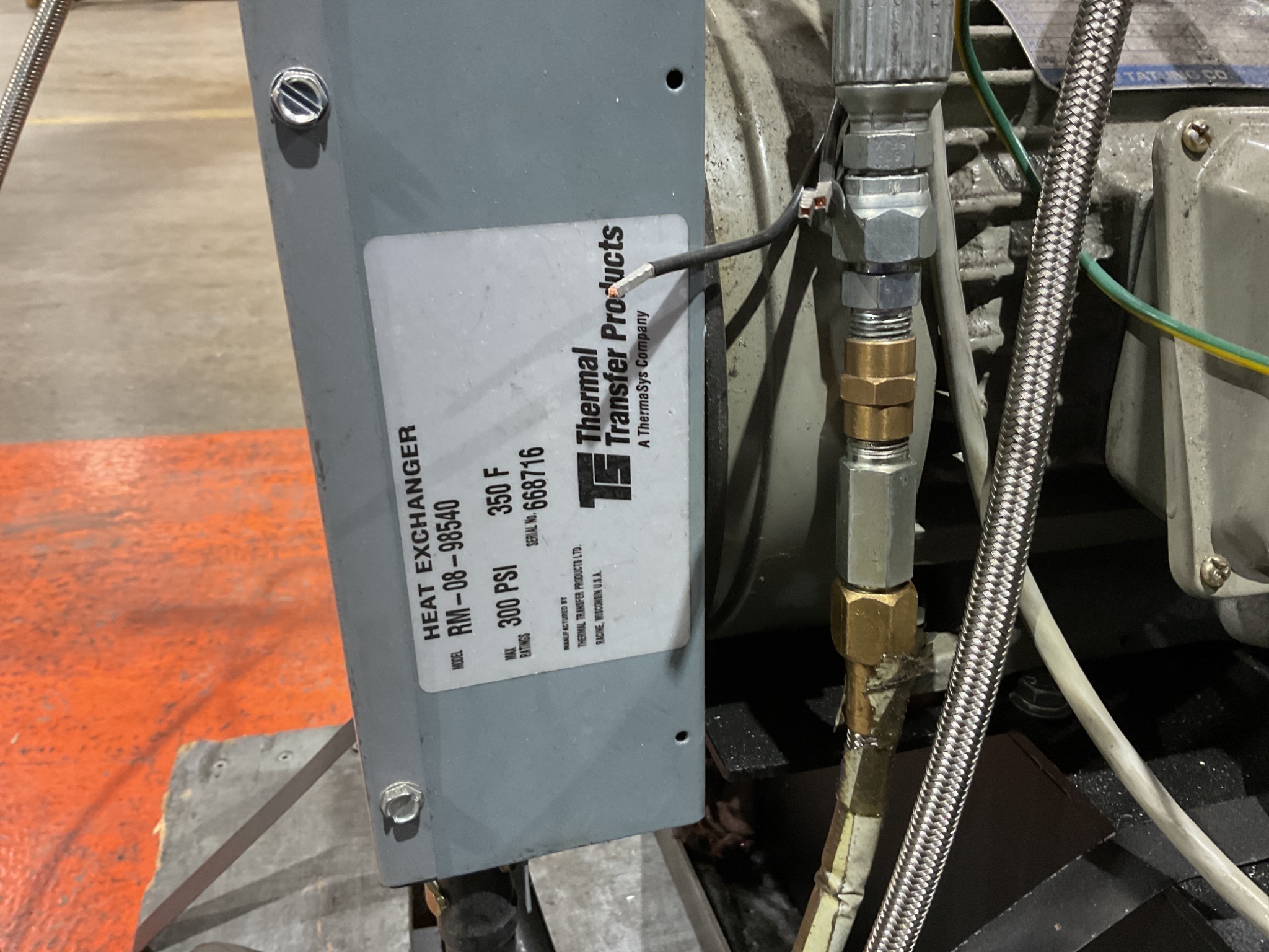 RALPH W. EARL HPU 15407A00 ML-133-27 HOU 2 HP 220V Motor USED 2