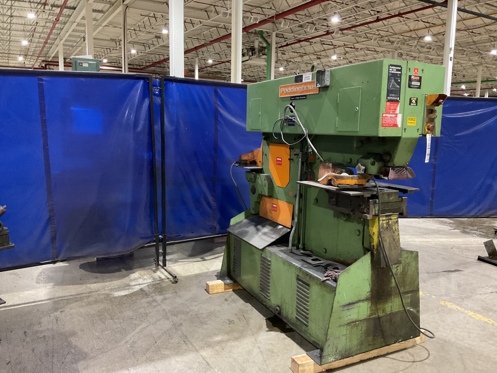 PEDDINGHAUS 80/20 IRONWORKER USED 1