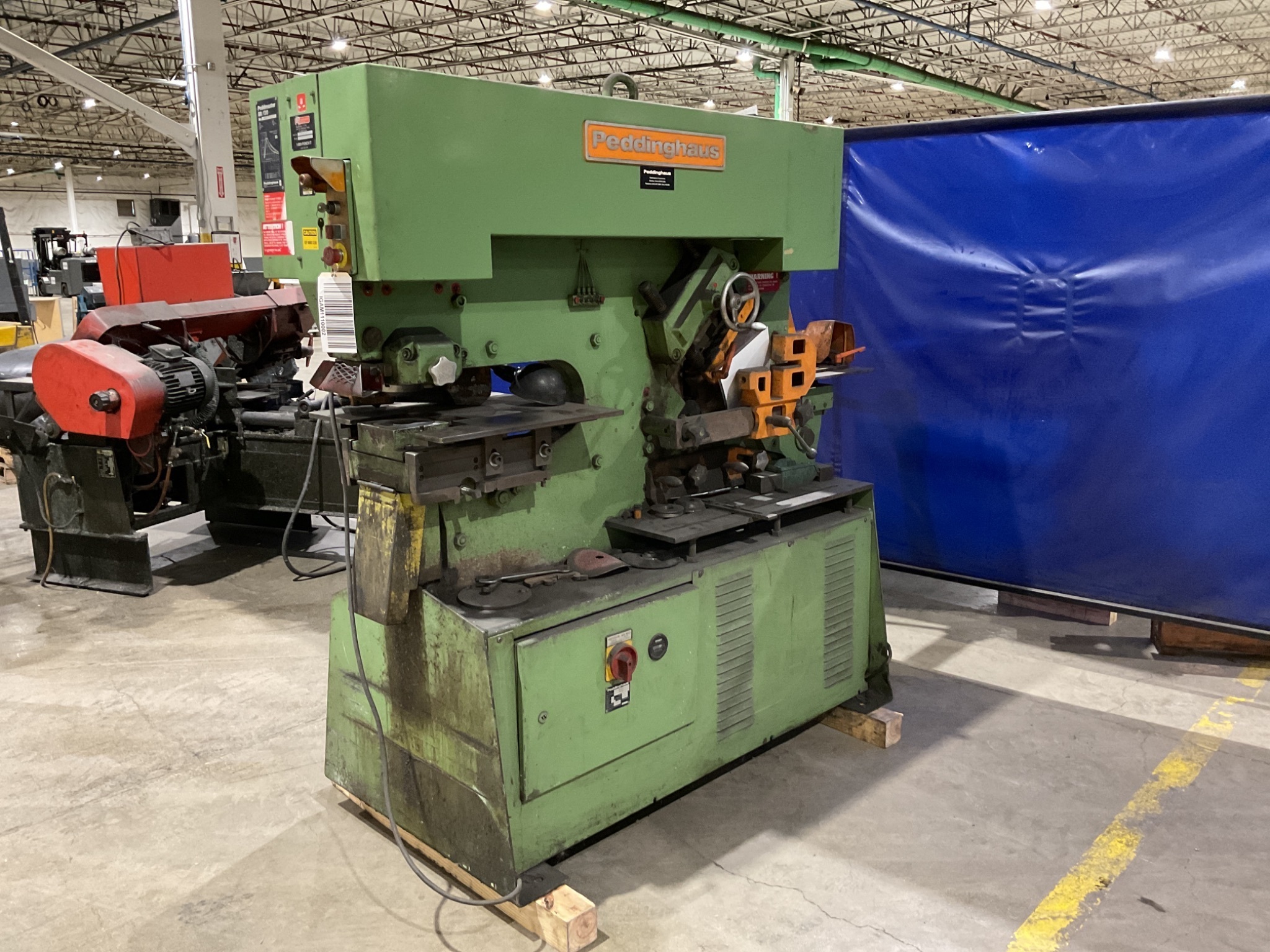 PEDDINGHAUS 80/20 IRONWORKER USED 2