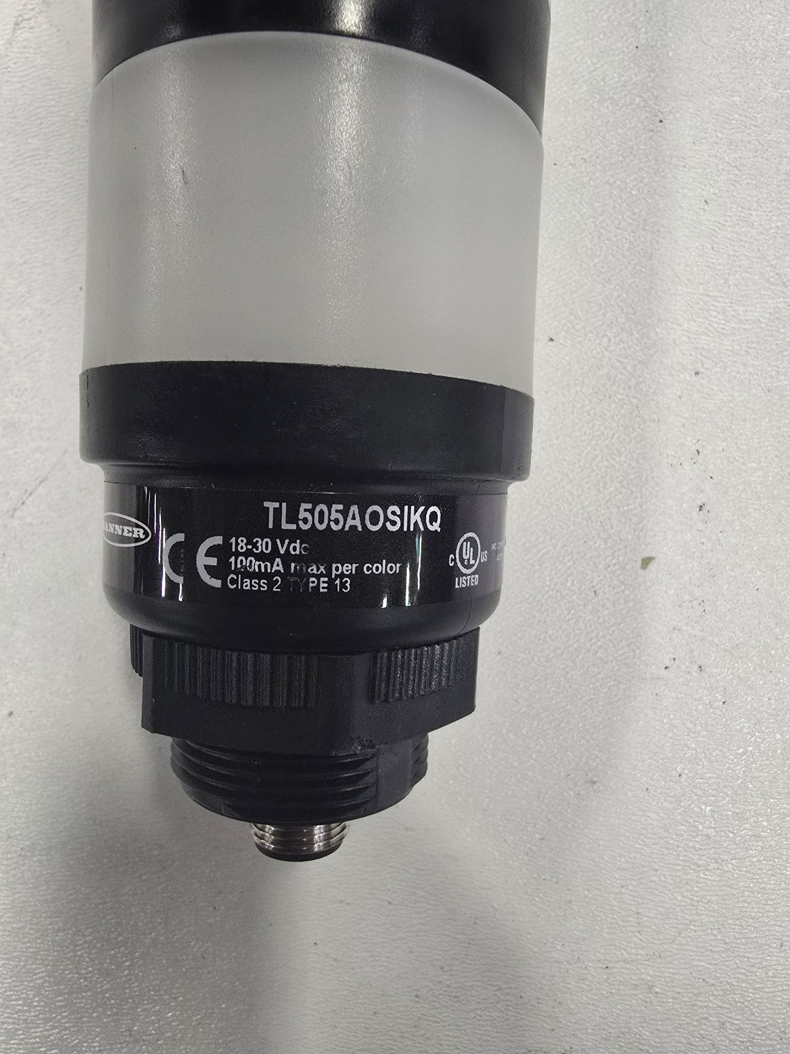 BANNER TL505A0SIKQ COLUMN LIGHT USED 1