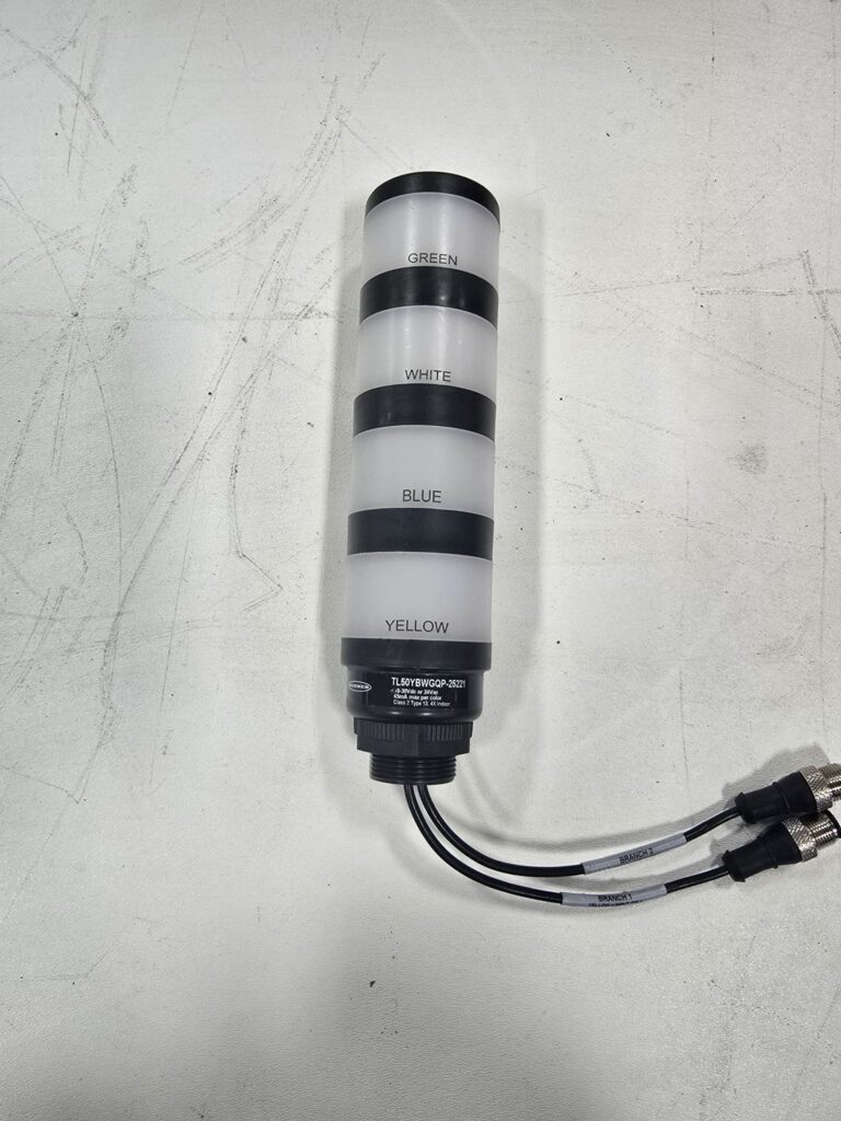 Used BANNER TL50YBWGQP-25221 Signal Column Lights IGAM0260201