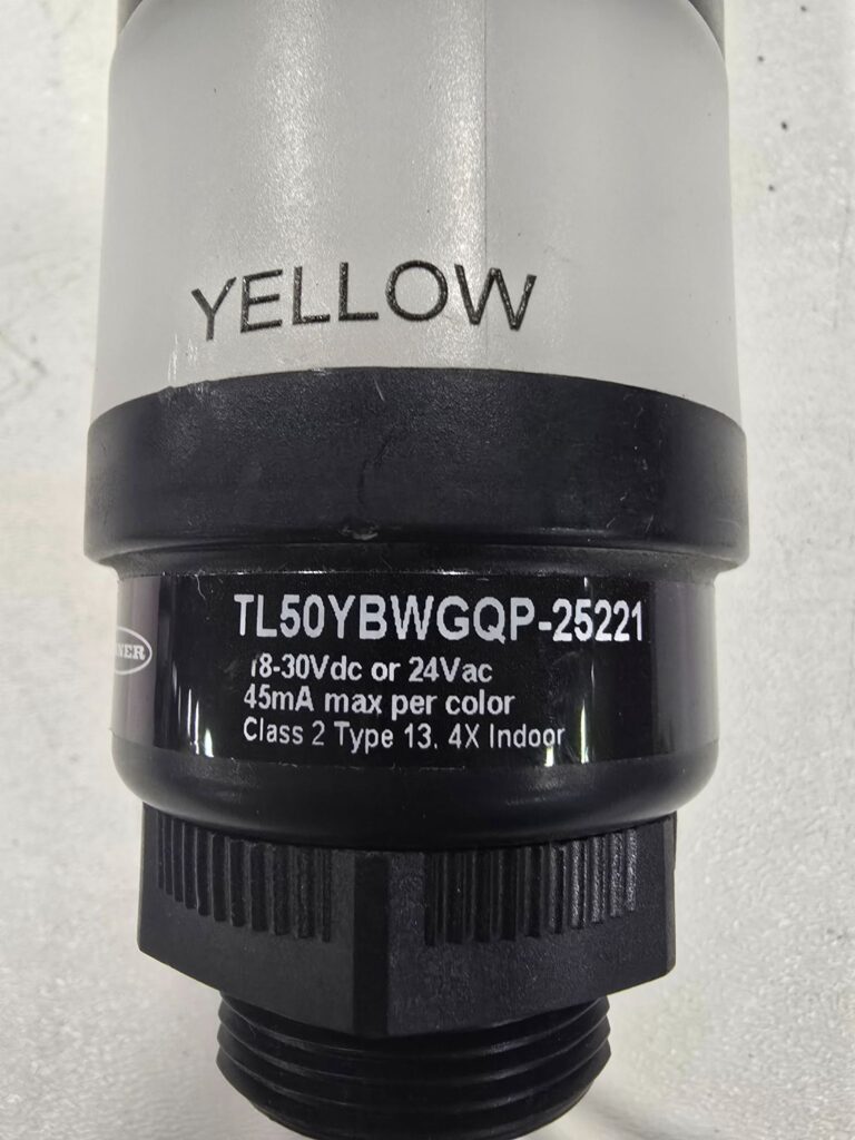 Used BANNER TL50YBWGQP-25221 Signal Column Lights IGAM0260201