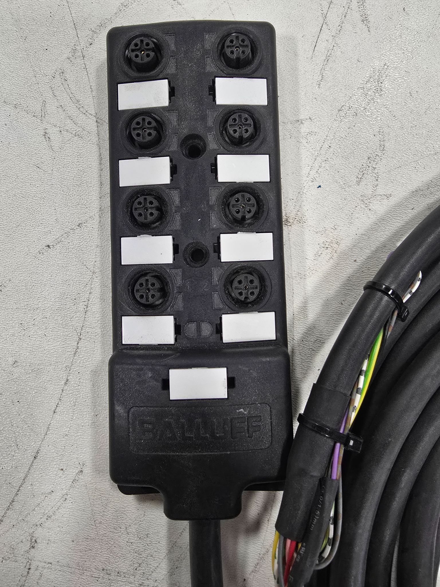 BALLUFF BPI8M4A5P-2K-B0-KPXL0-100 JUNCTION BLOCK USED 1