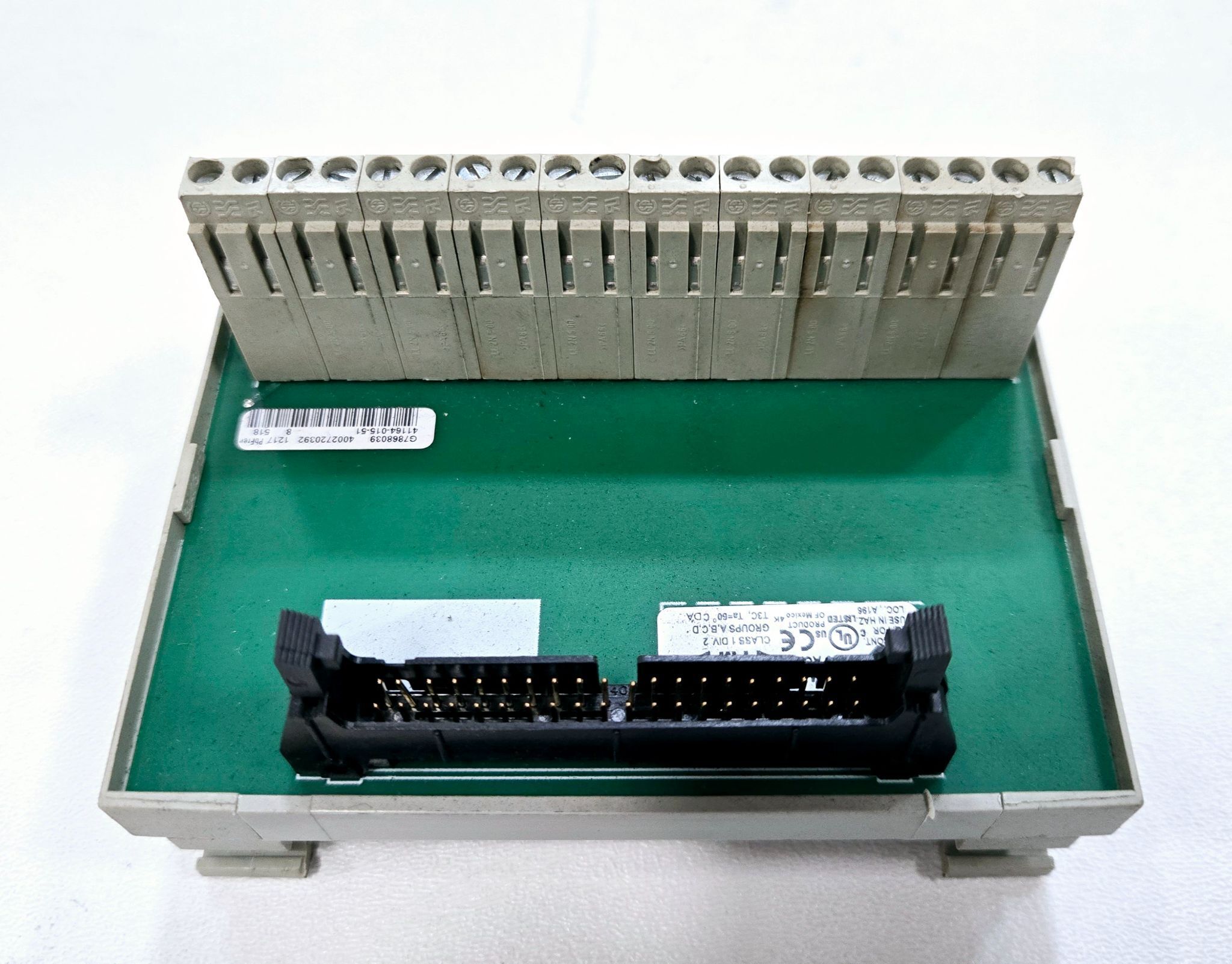ALLEN BRADLEY 1492-IFM40F DIGITAL INTERFACE MODULE SER A USED 1
