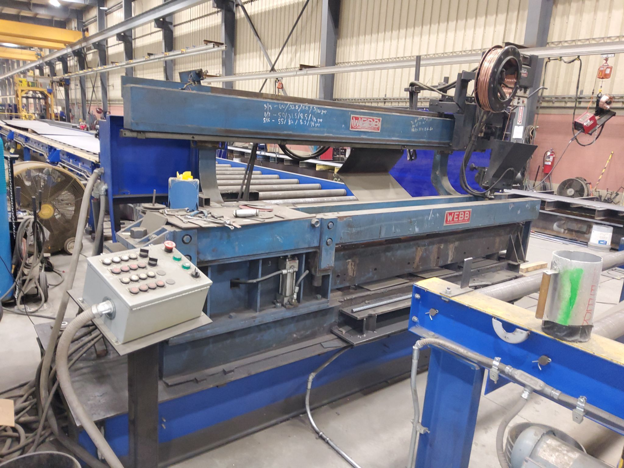 WEBB L-84 SEAM WELDER USED 1