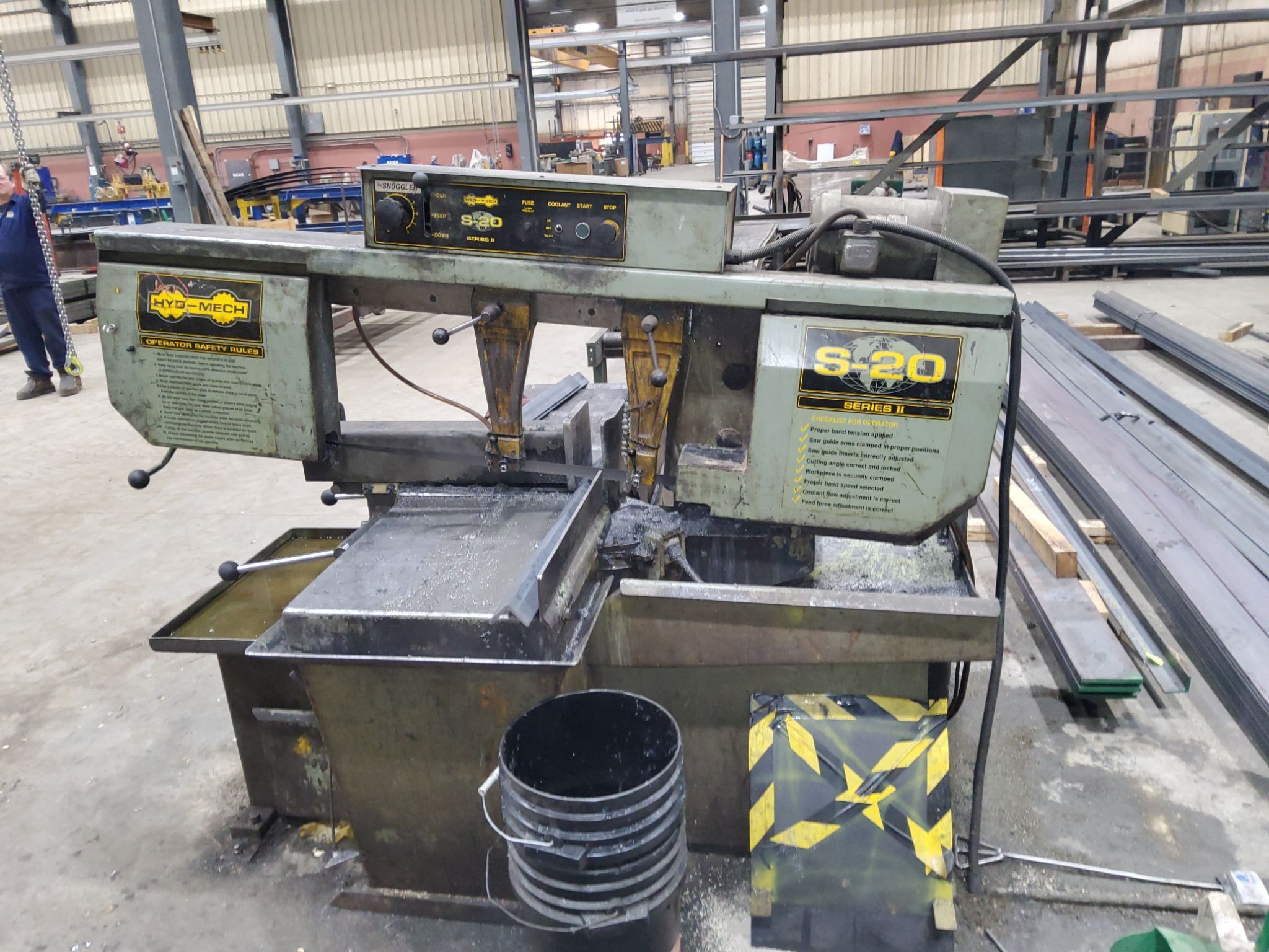 HYD-MECH S-20 BANDSAW USED 1