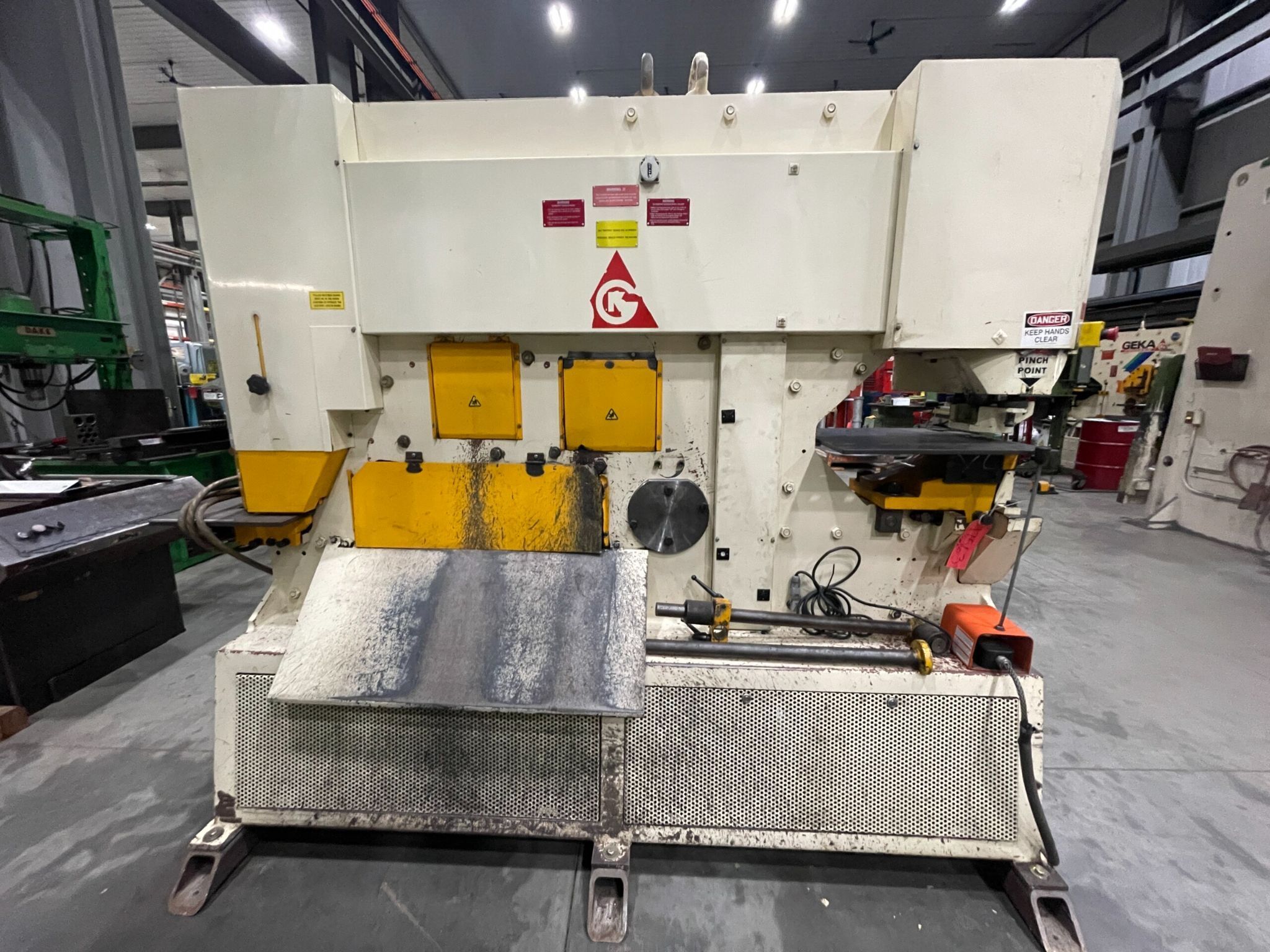 Geka 165 Ton Ironworker, Model 165S - 2012 1