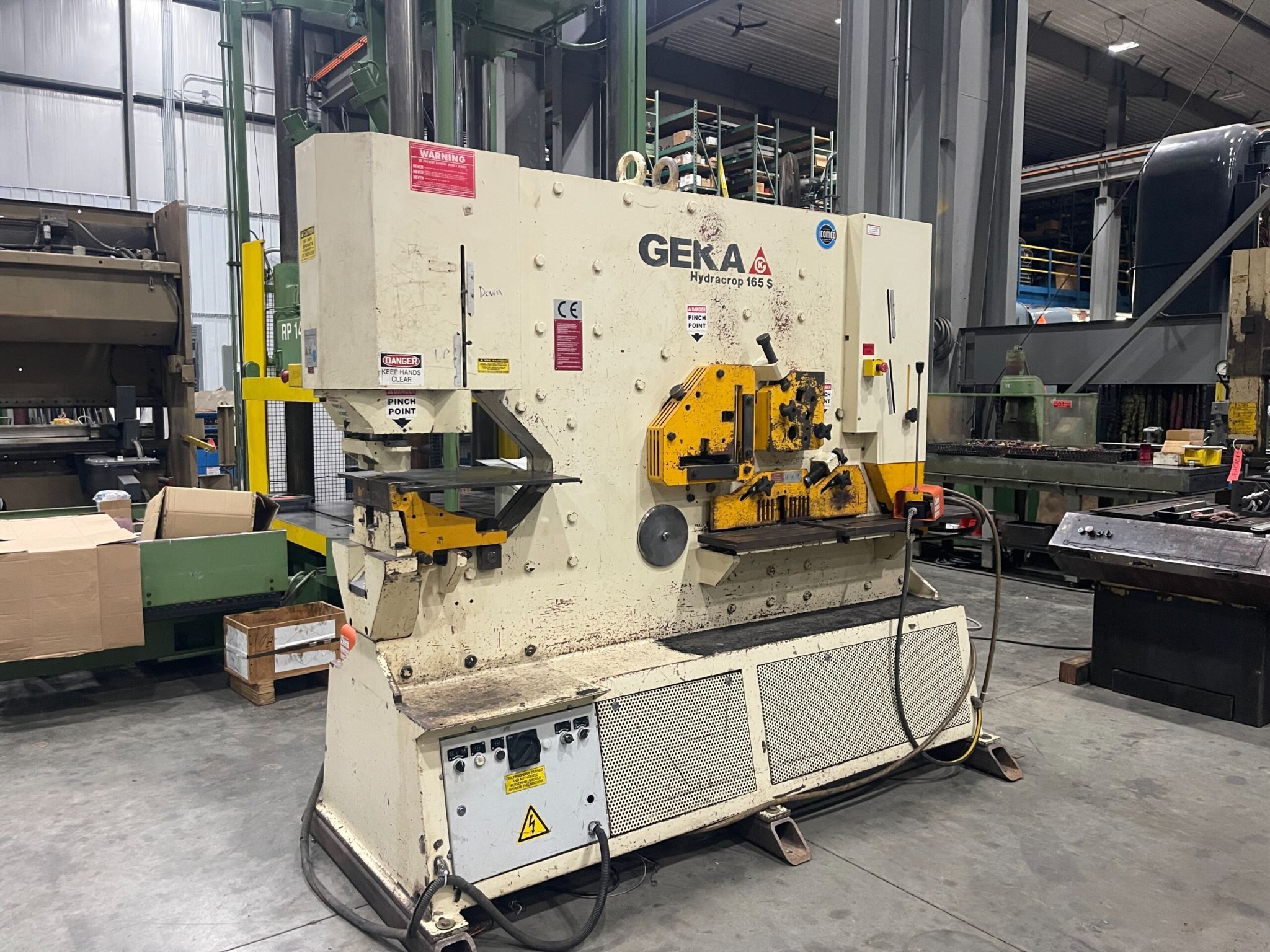 Geka 165 Ton Ironworker, Model 165S - 2012 0