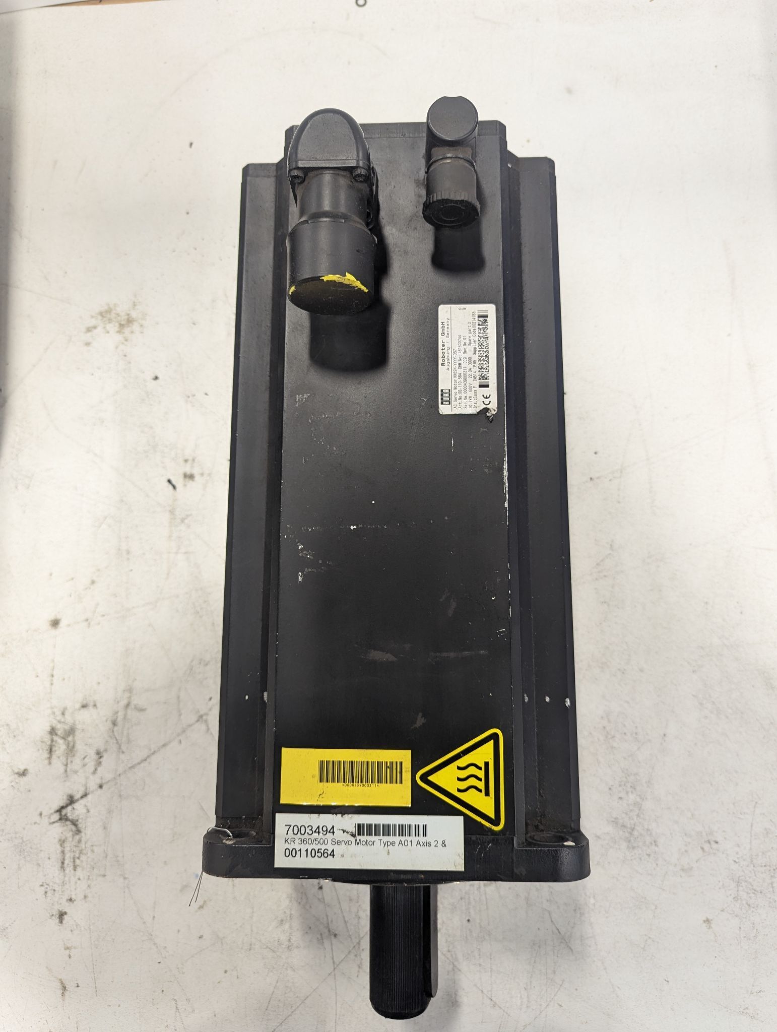 KUKA KK69N-YYYY-057 SERVO MOTOR USED 0