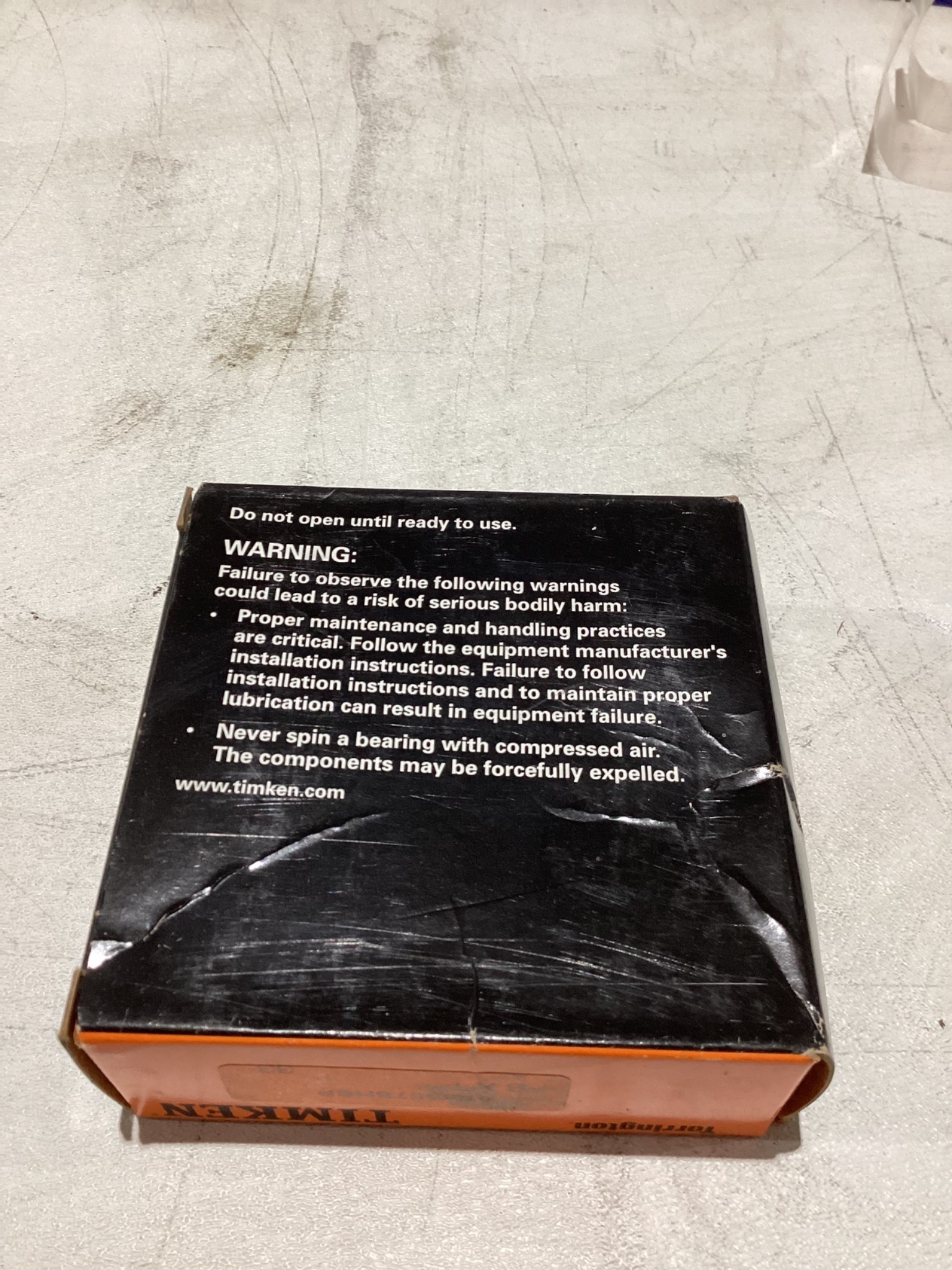 TIMKEN BEARINGS AX655578HSP NEW 1