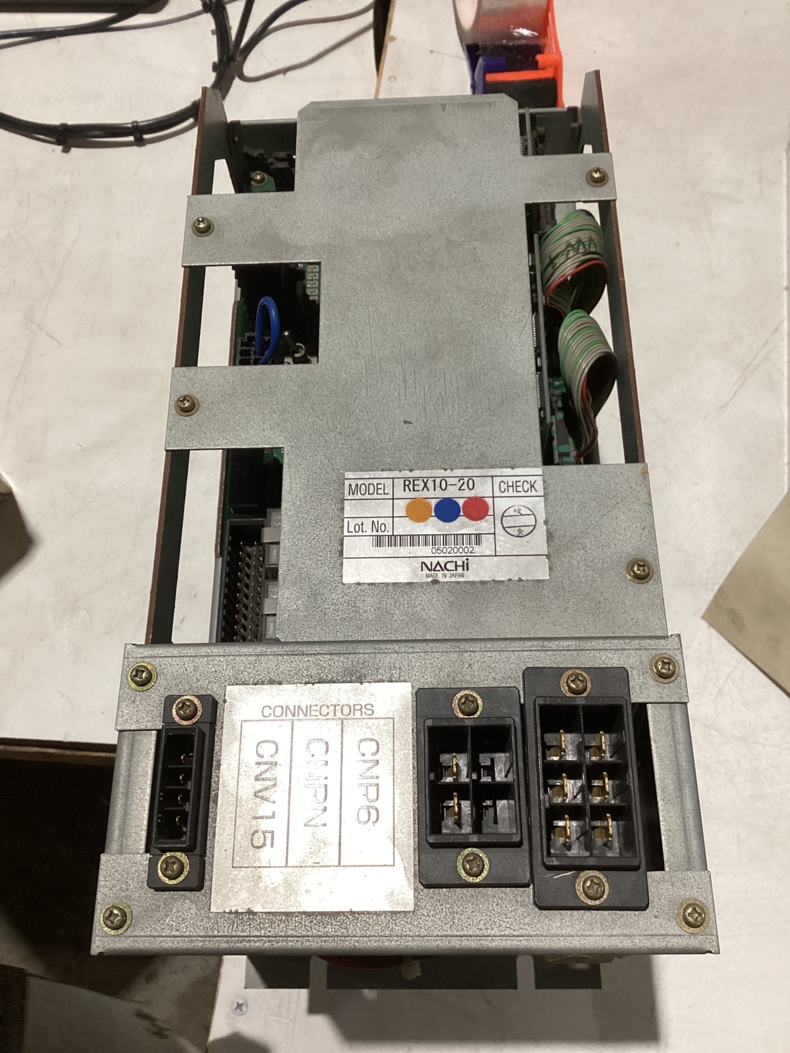 NACHI SERVO AMPLIFIER REX10-20 USED 3