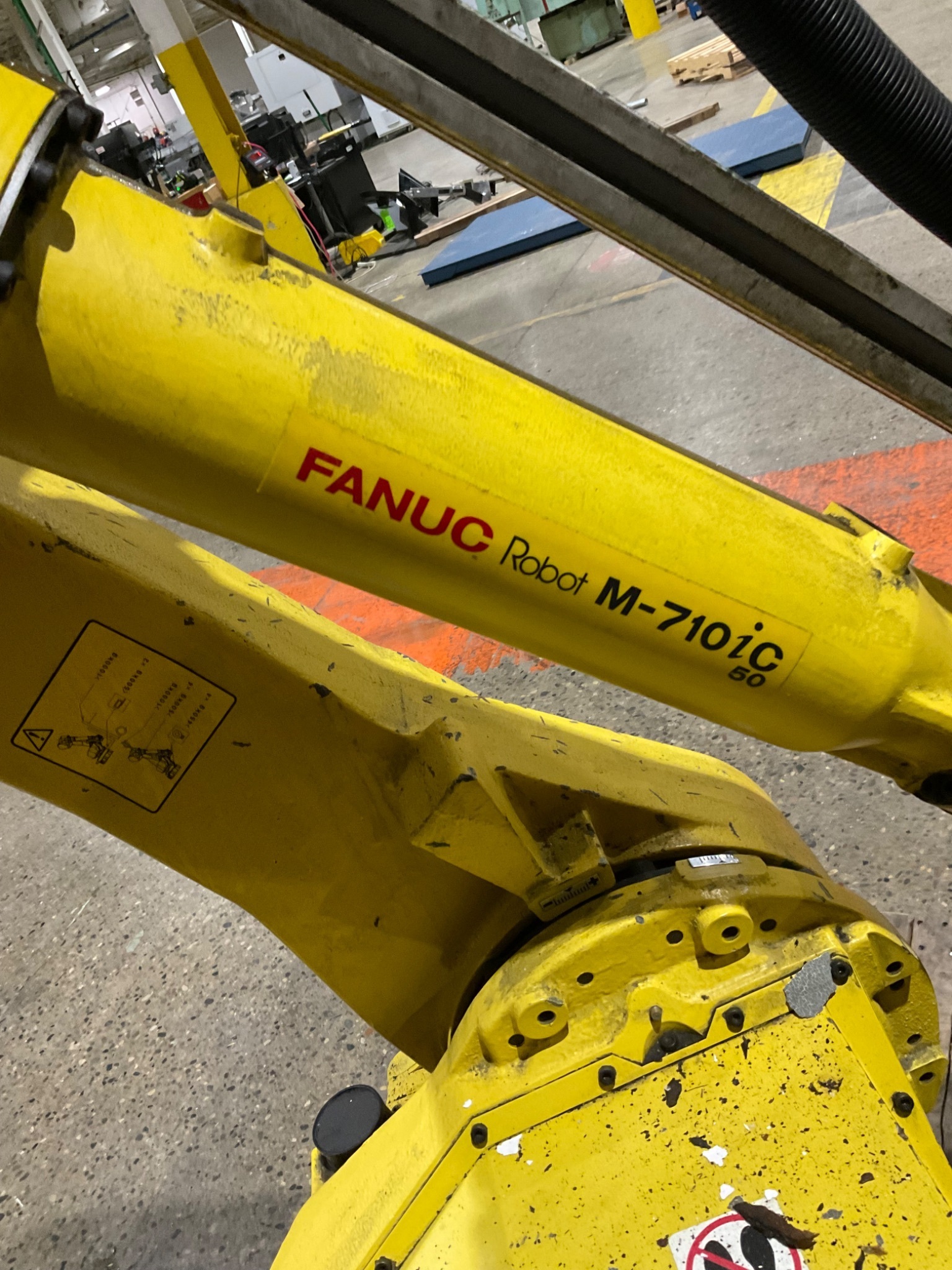 FANUC M-710iC/50 ROBOT + R-30iB CONTROLLER 2012 USED 5
