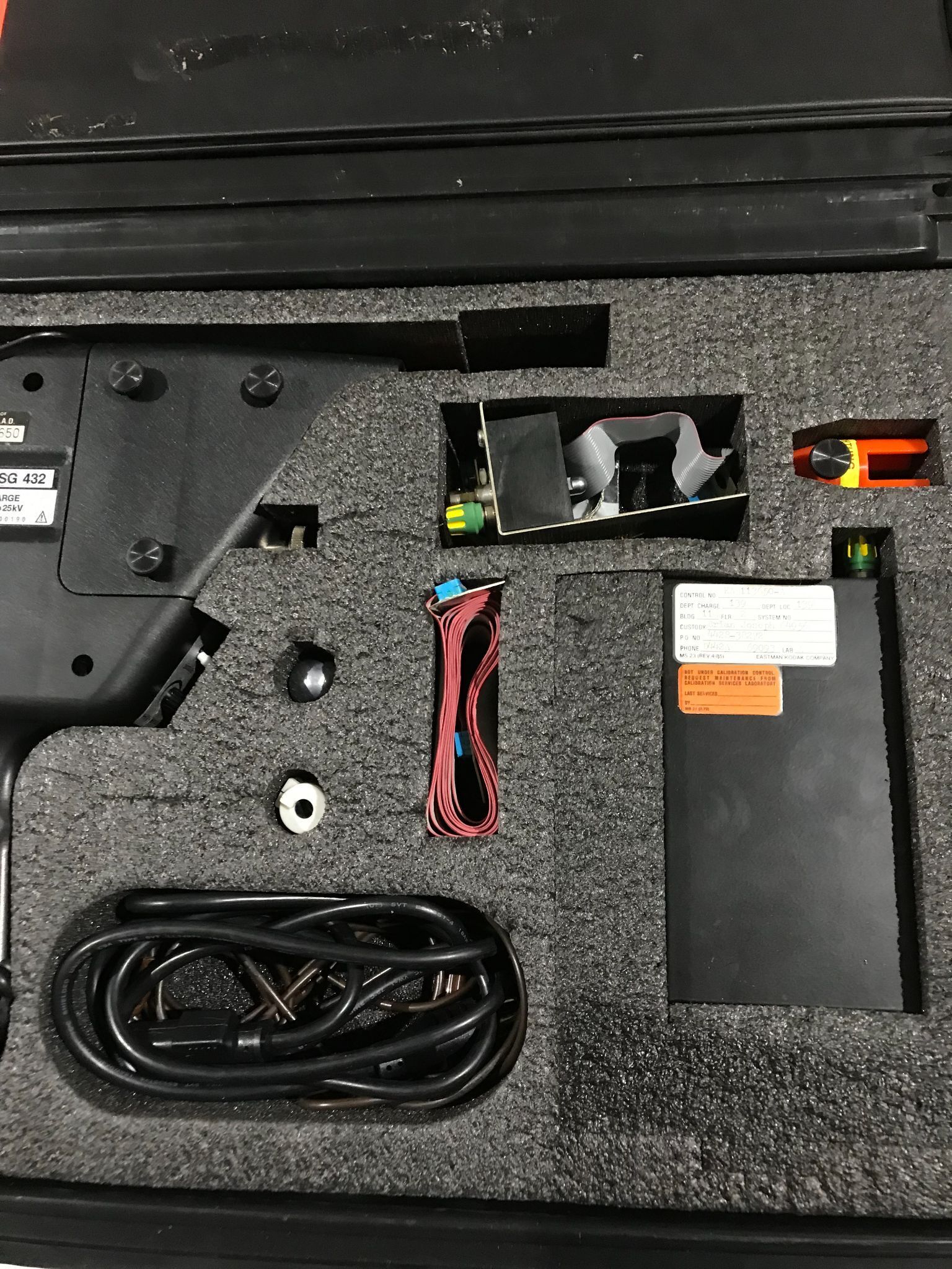 SCHAFNER NSG 432 STATIC DISCHARGE SIMULATOR NEW IN CASE 3