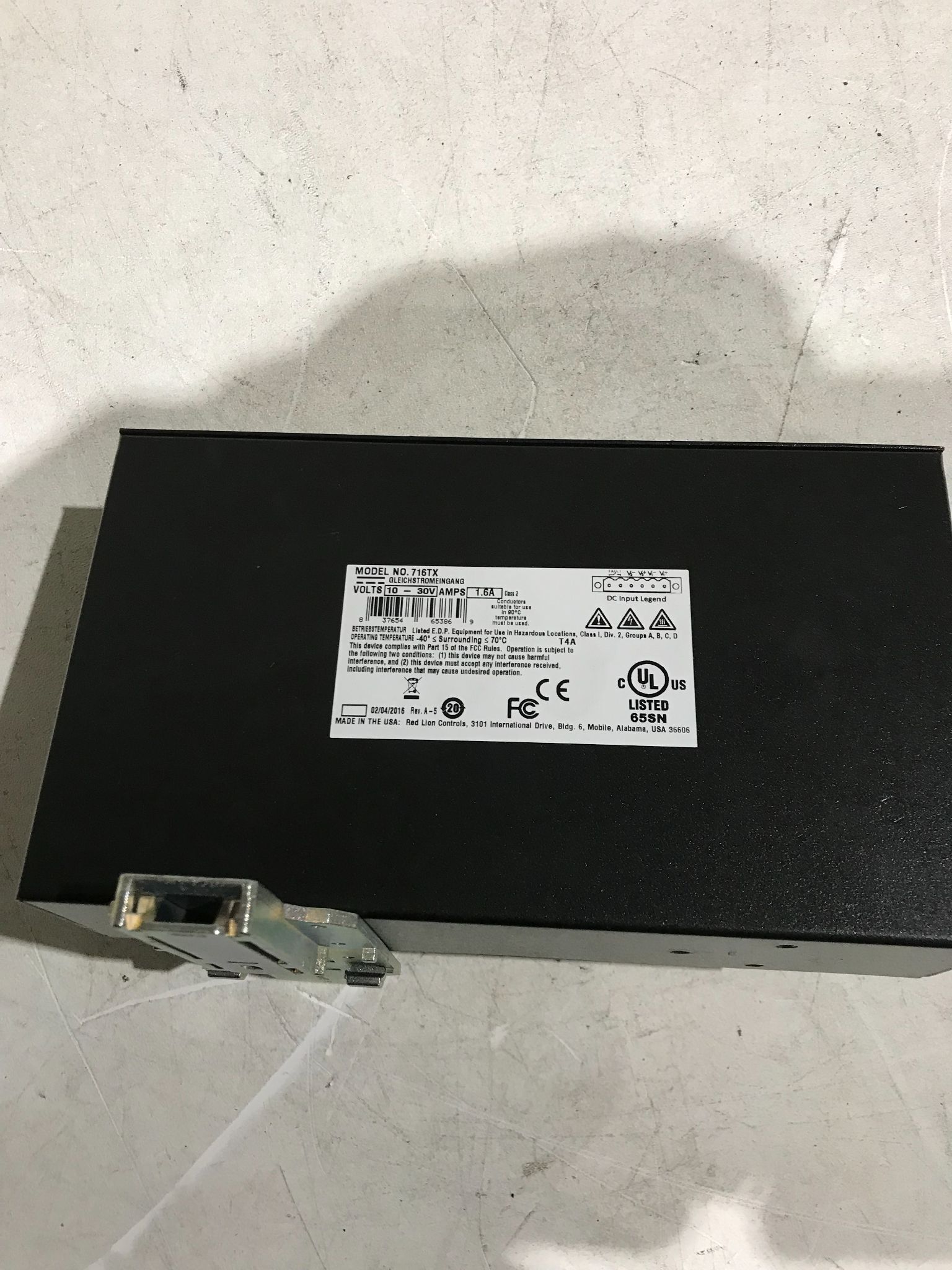 N-TRON ETHERNET SWITCH 716TX USED 1