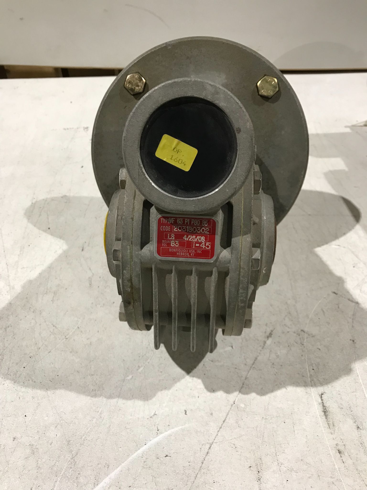 BONFIGIOLI GEARBOX VF63P1P80B5 USED 1