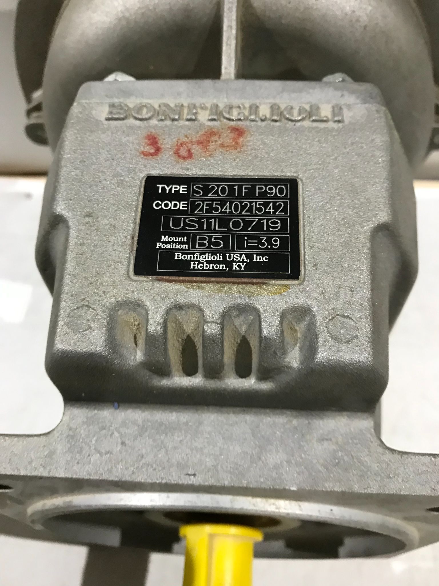 BONFIGIOLI GEARBOX S201FP90 USED 1
