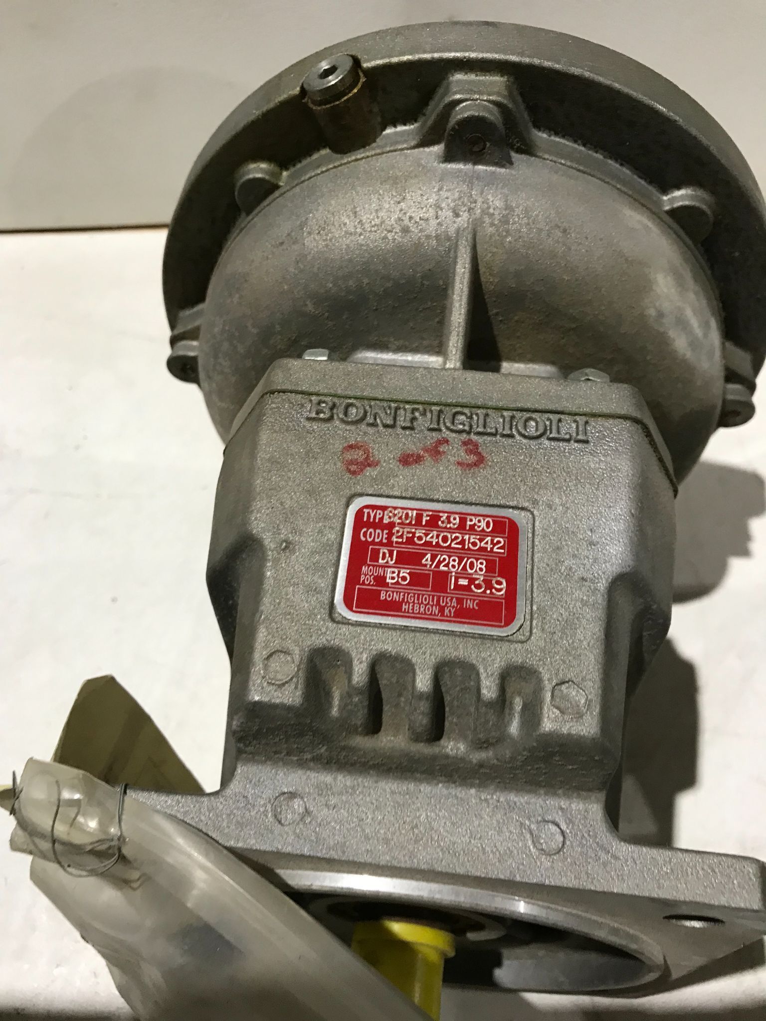 BONFIGIOLI GEARBOX S201F3-9P90 USED 1