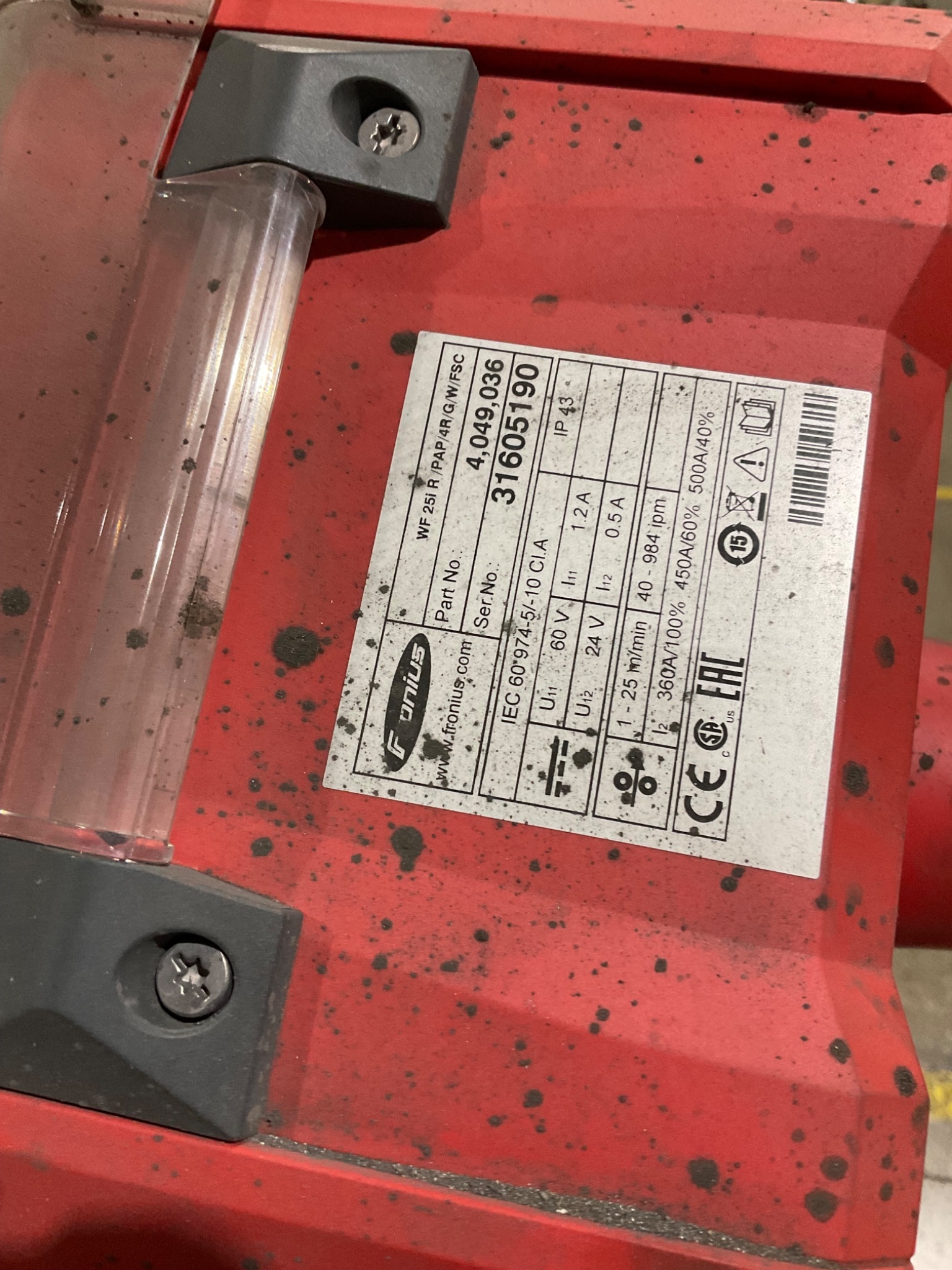 FANUC ARC MATE 120ID/12L ARC WELDING ROBOT W R30IB CONTROLLER + FRONIUS TPS 400I WELDER 7