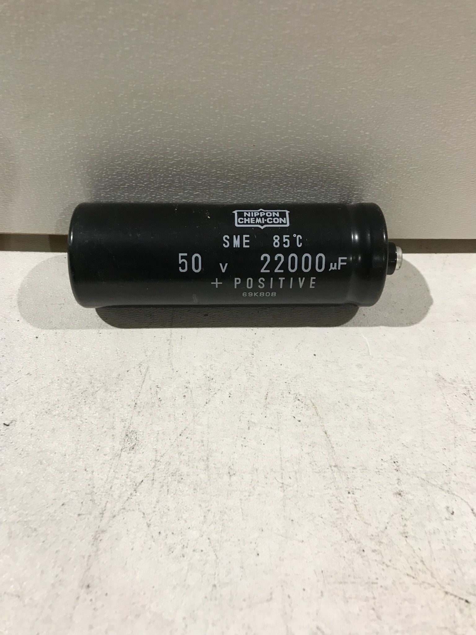 NIPPON CHEMI-CON 69K808 CAPACITOR USED 2