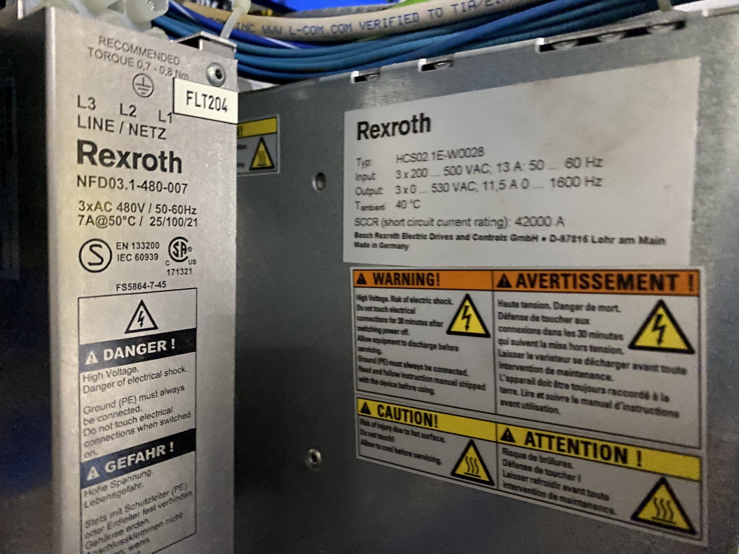 HENROB - Electric Servo Controller, Bosch, D-NET USED 4