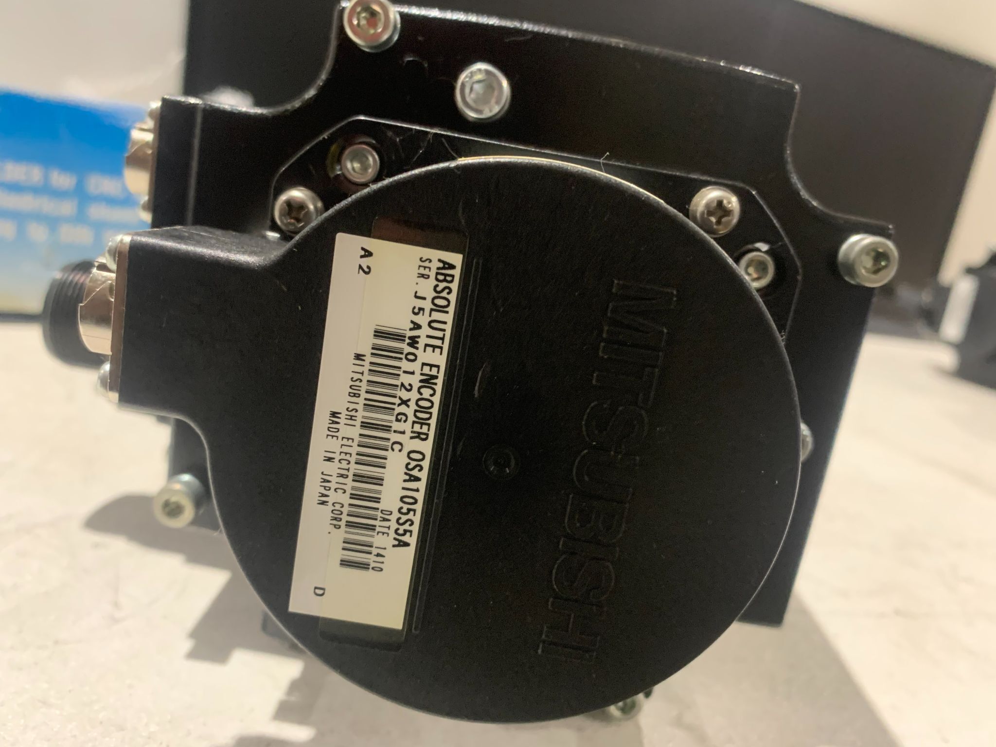 MITSUBISHI SERVO MOTOR HF154BS-A51 USED 2