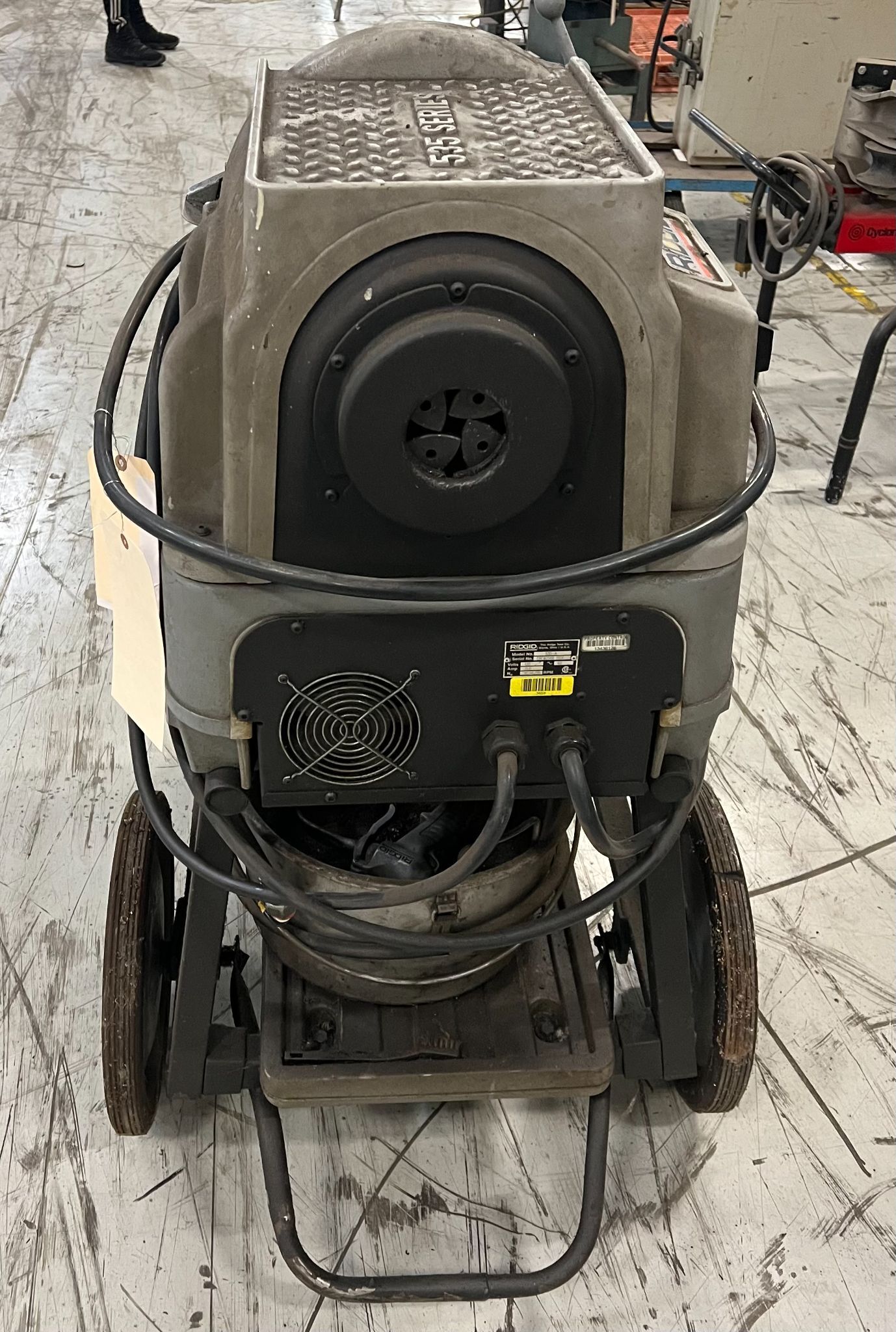 RIDGID 535-A AUTO CHUCK MACHINE USED 1