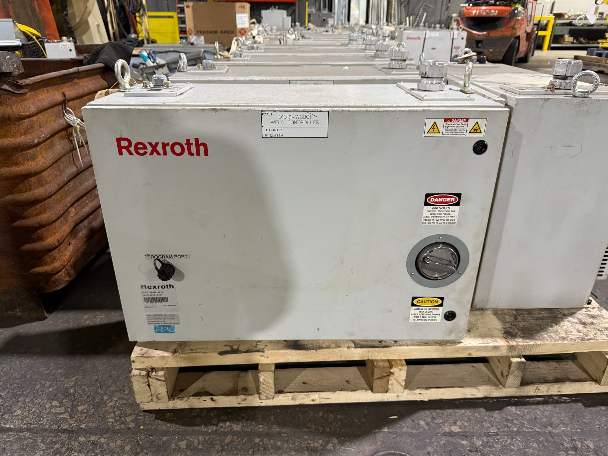 BOSCH REXROTH R987411618 Ethernet Weld Controllers USED - Weld Tested 0