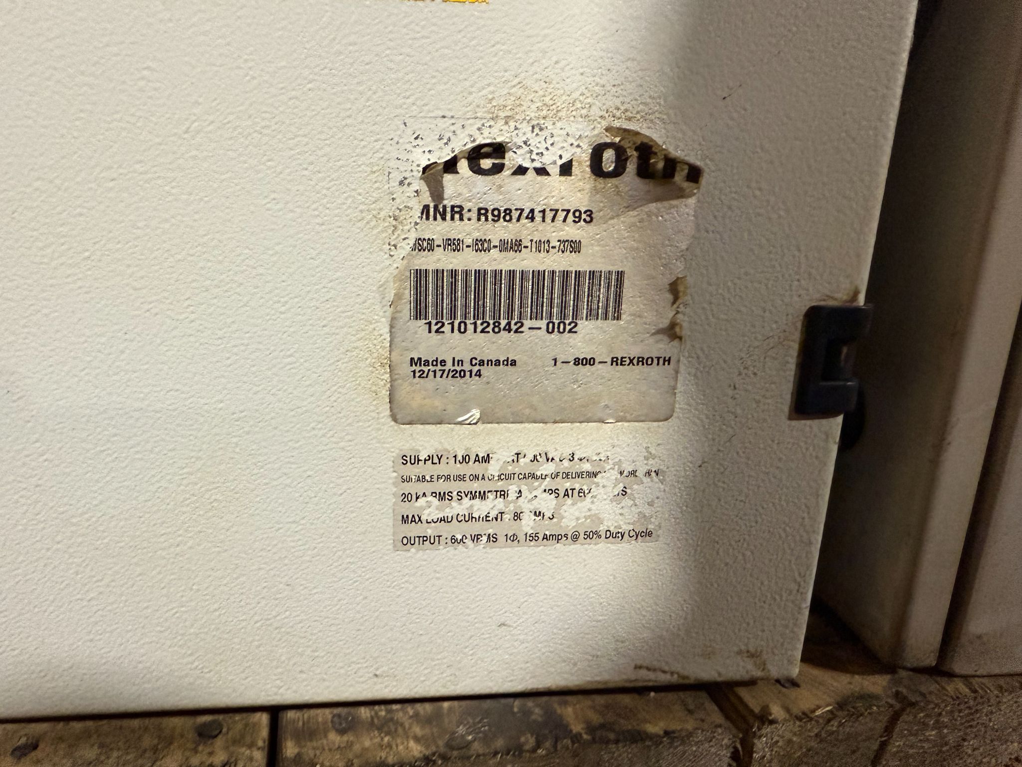 BOSCH REXROTH R987417793 Ethernet Weld Controller USED - Weld Tested 1