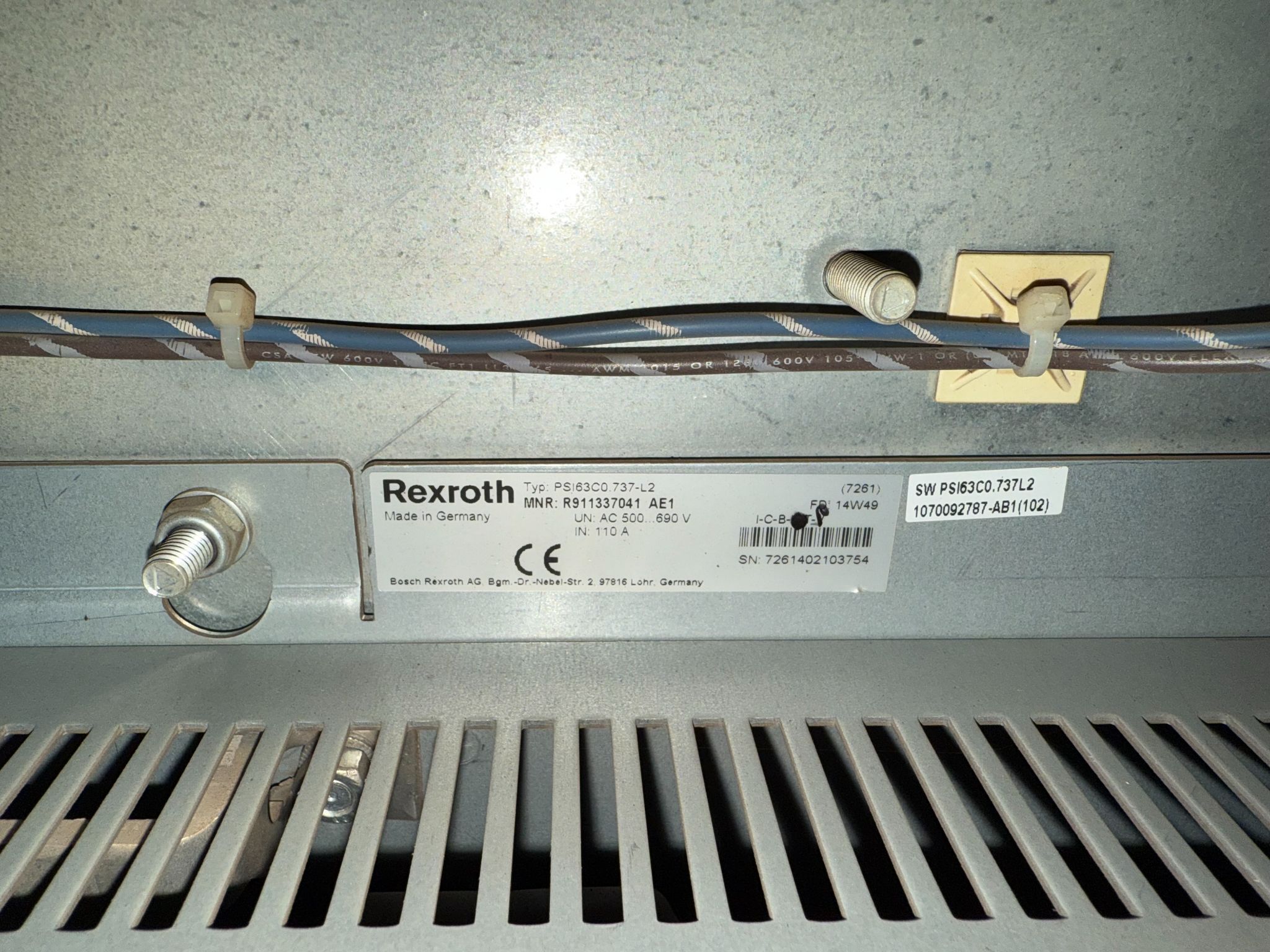 BOSCH REXROTH R987417793 Ethernet Weld Controller USED - Weld Tested 5