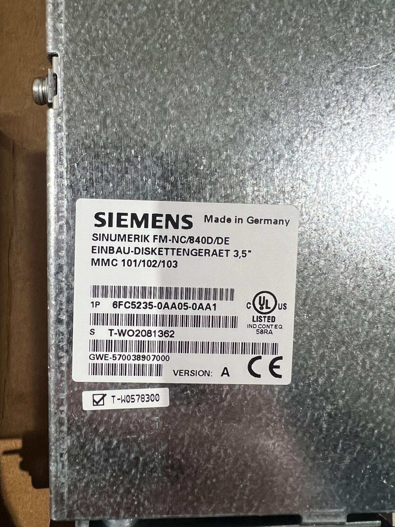 SIEMENS FM-NC/840D/DE OTHER AUTOMATION EQUIPMENT NEW 2