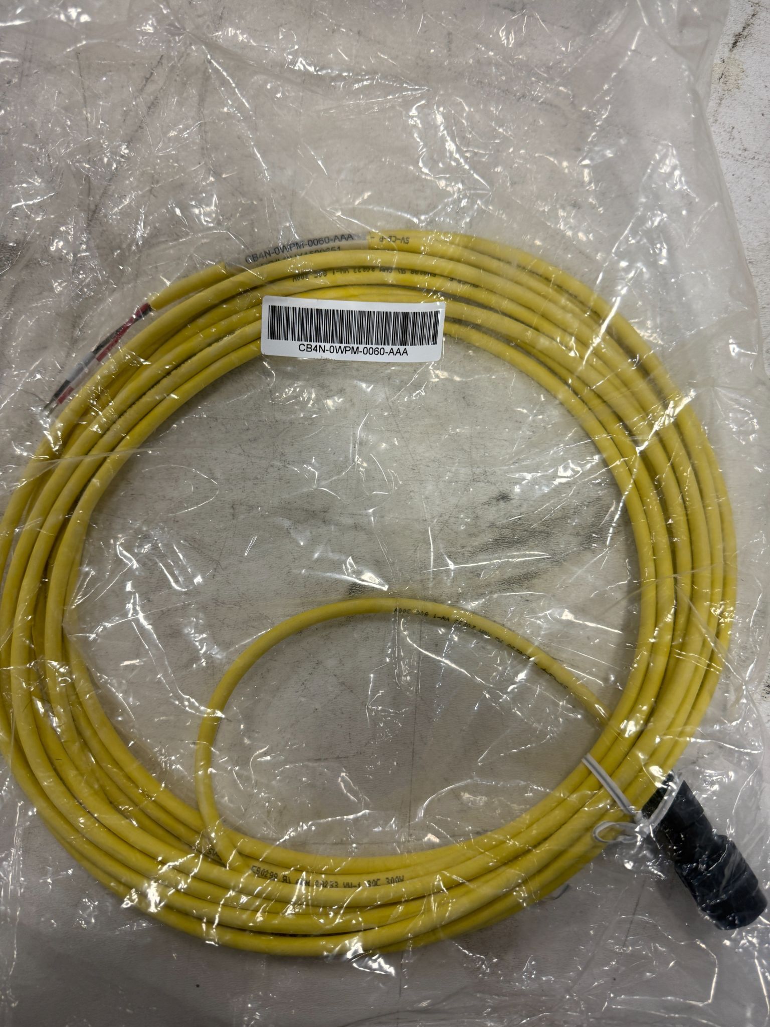 FANUC CB4N-OWPM-0060-AAA ELECTRICAL CABLE USED 0