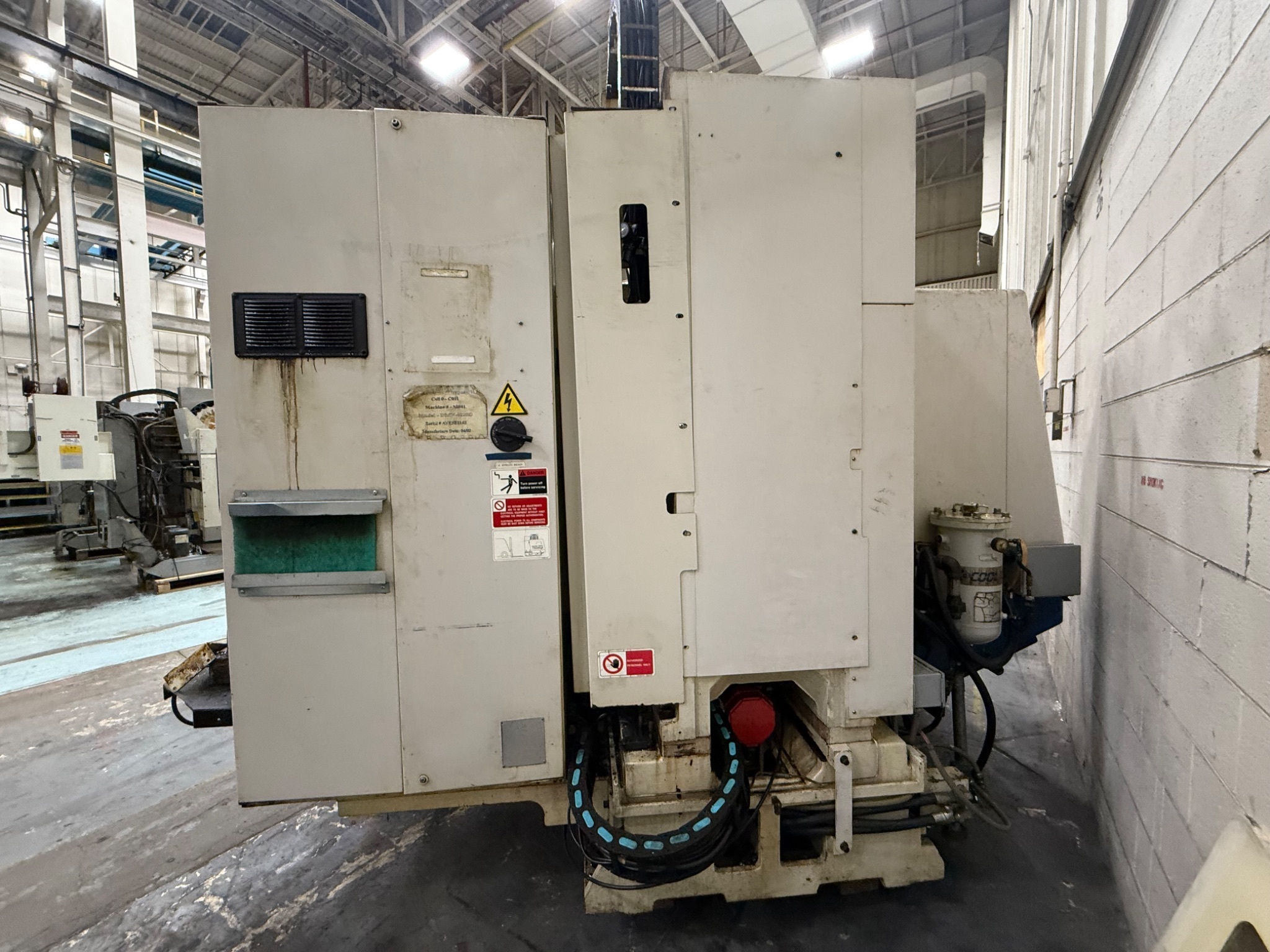 2002 DOOSAN 4020D CNC VERTICAL MACHINING CENTER USED 4