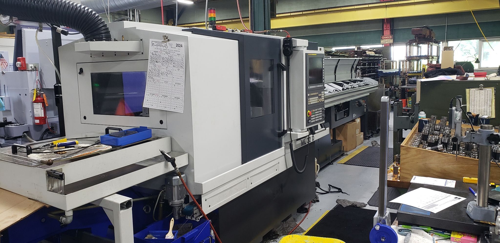 2017 Maier ML32DY CNC Swiss Type Automatic Screw Machine 1