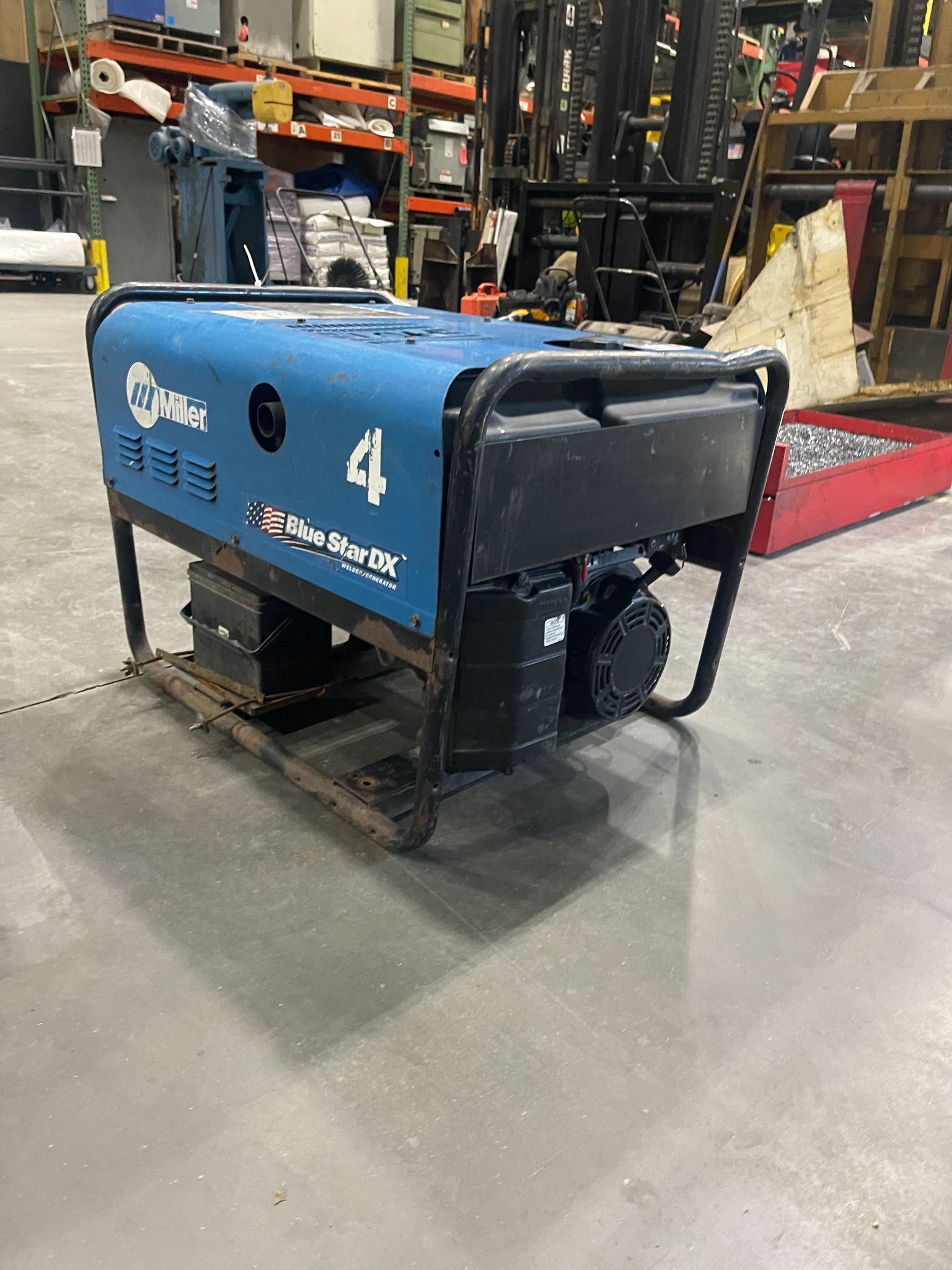 MILLER BLUE STAR 185 WELDER GENERATOR USED 5