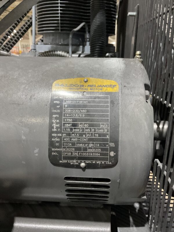 GARDNER DENVER VR5-8 80 GALLON ROTARY VANE AIR COMPRESSORS USED 2