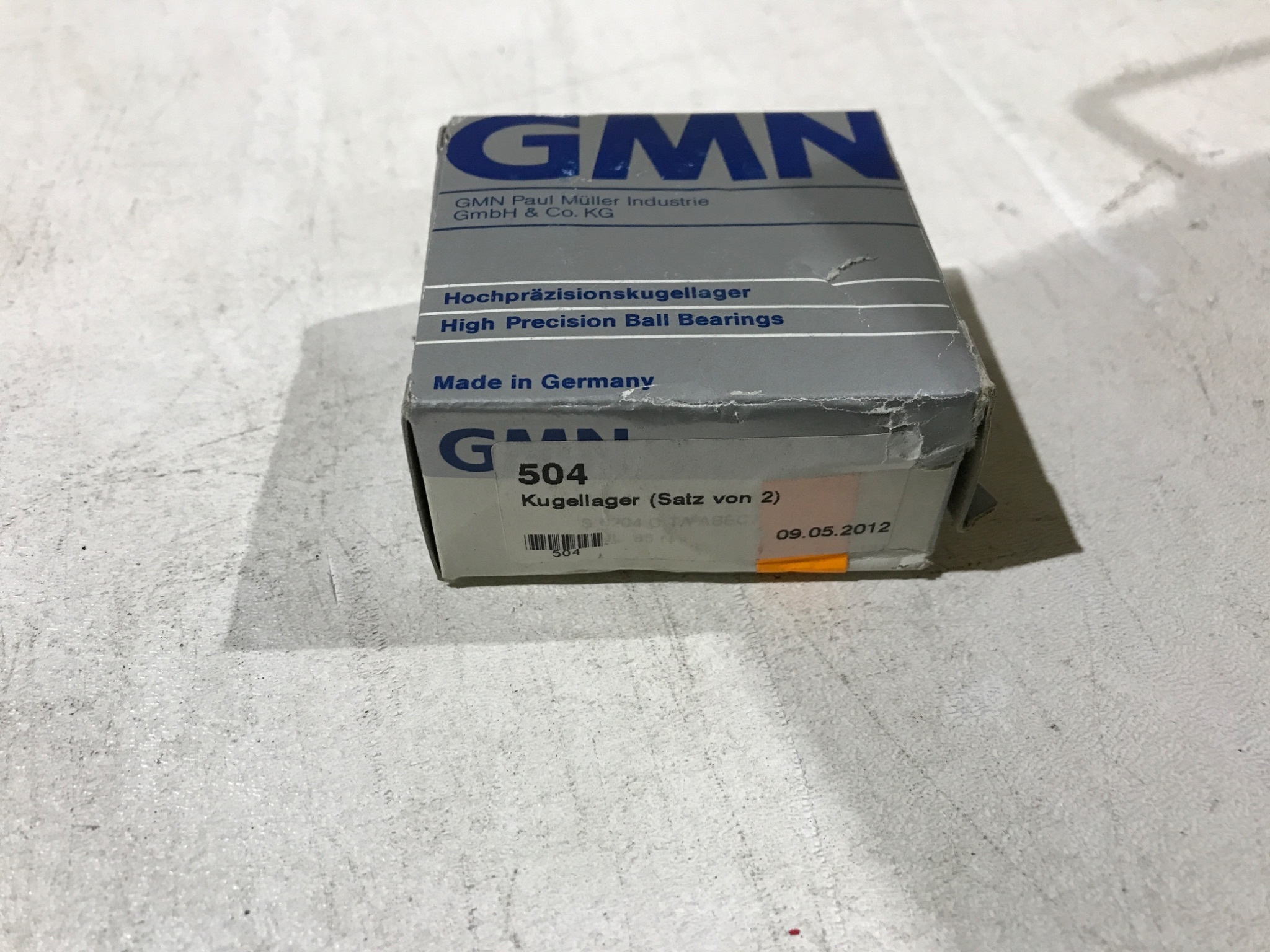GMN BEARINGS 504 NEW IN BOX 1