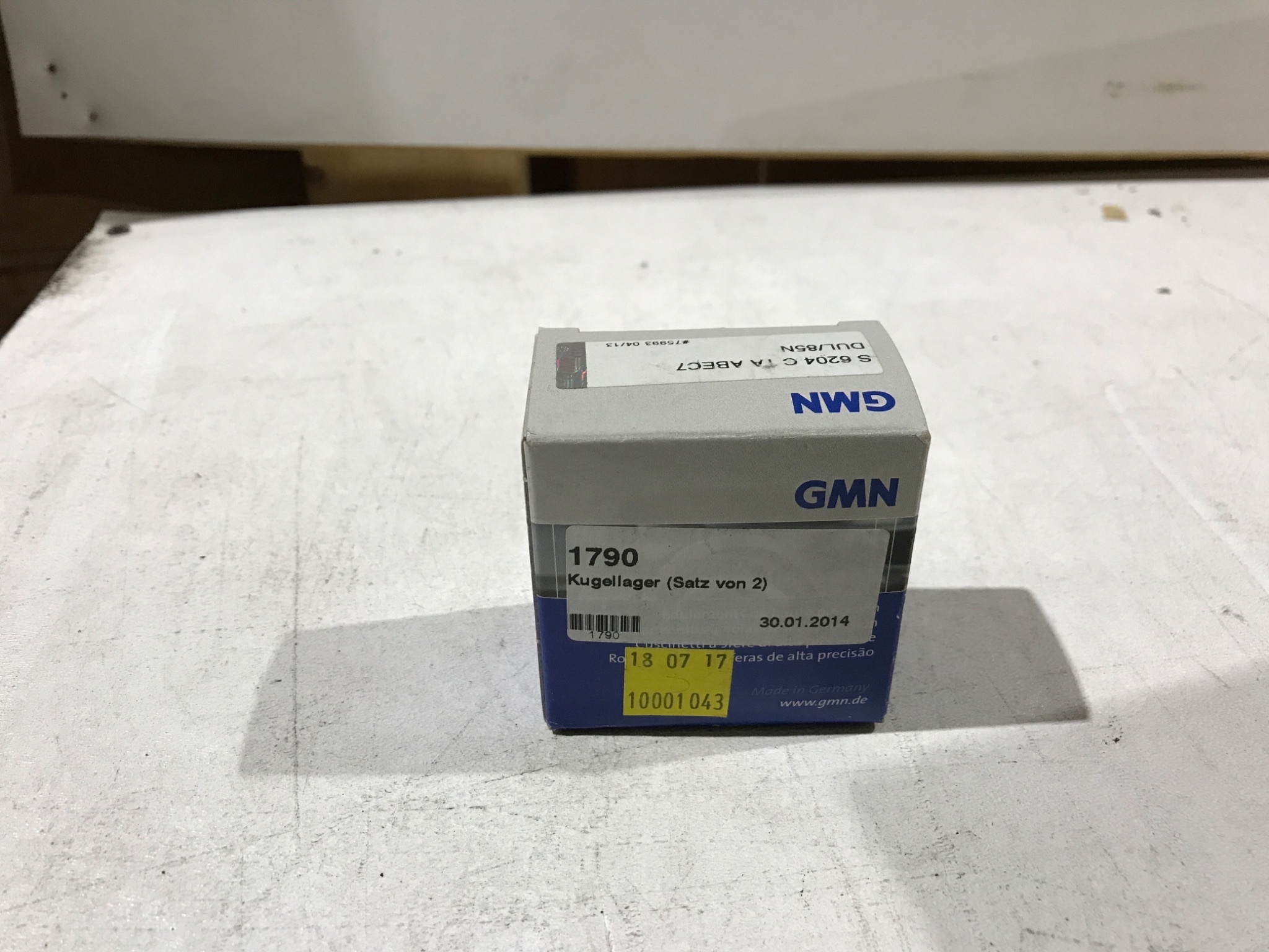 GMN BEARINGS 1790 NEW IN BOX 1