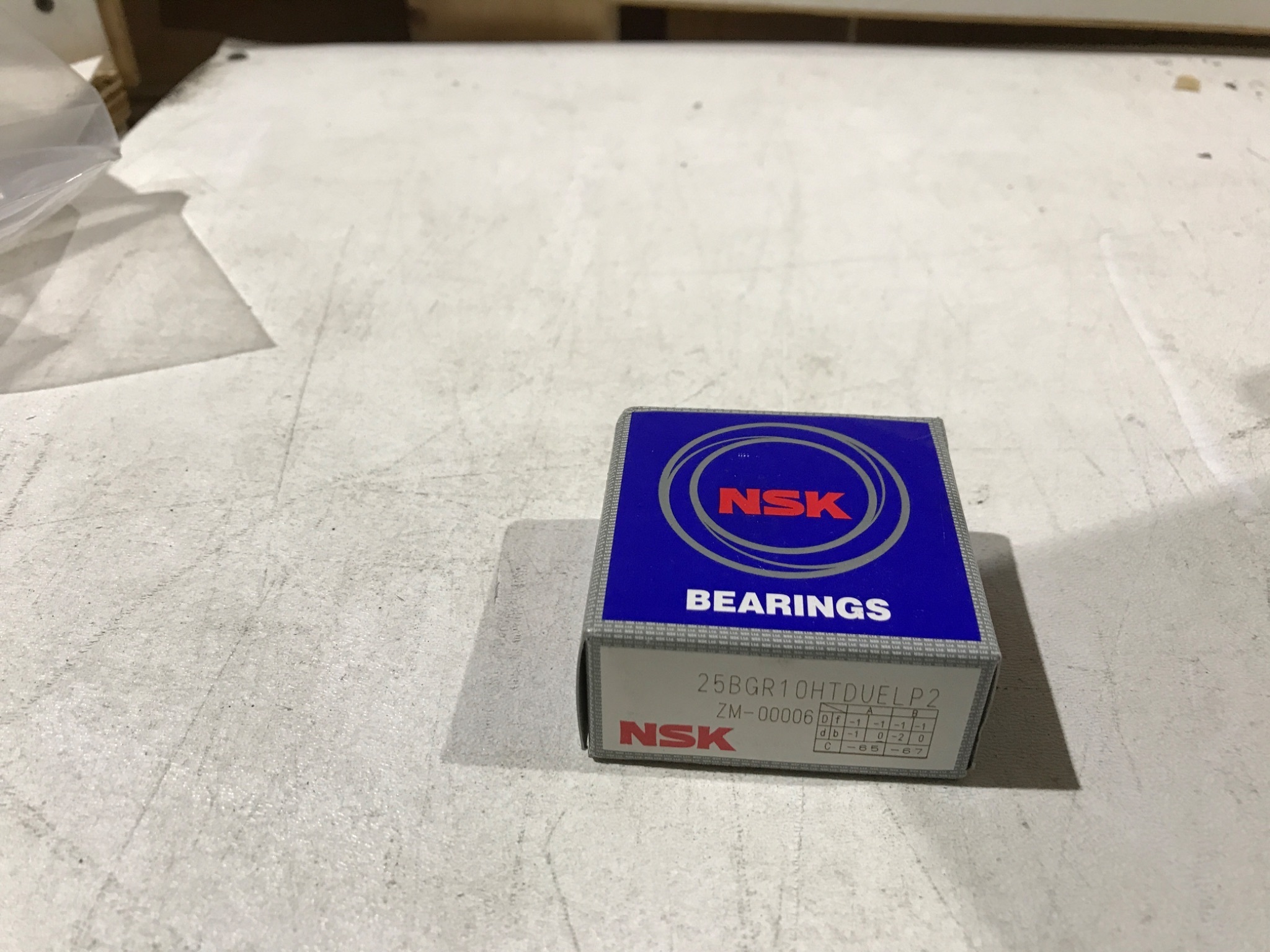 NSK BEARINGS 25BGR10HTDUELP2 NEW IN BOX 1