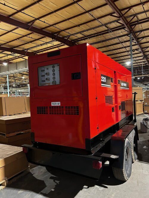 Multiquip Whisperwatt DCA220SSVU Diesel Generator 220 KVA USED 0