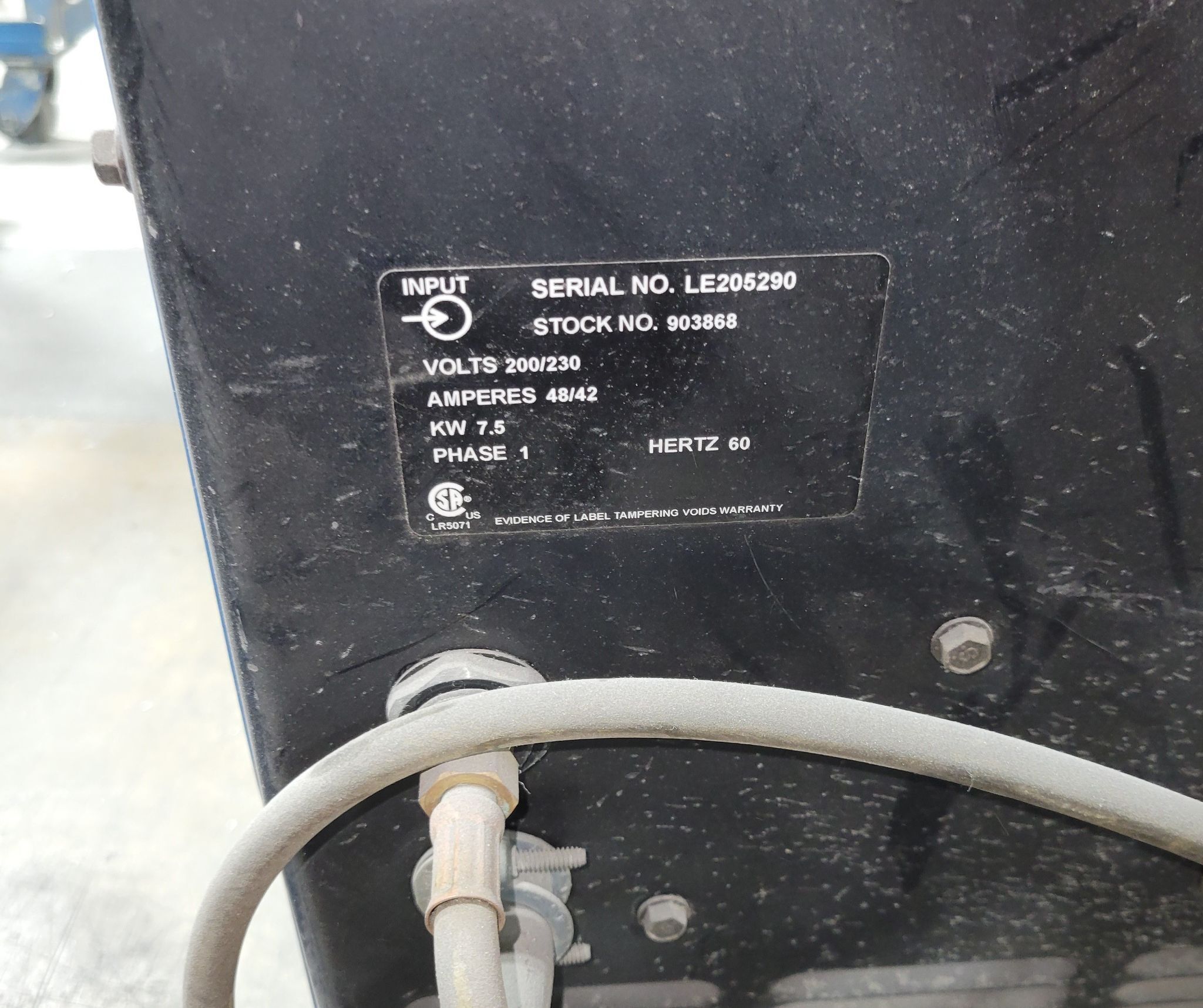 MILLER MILLERMATIC 251 WELDER USED 5