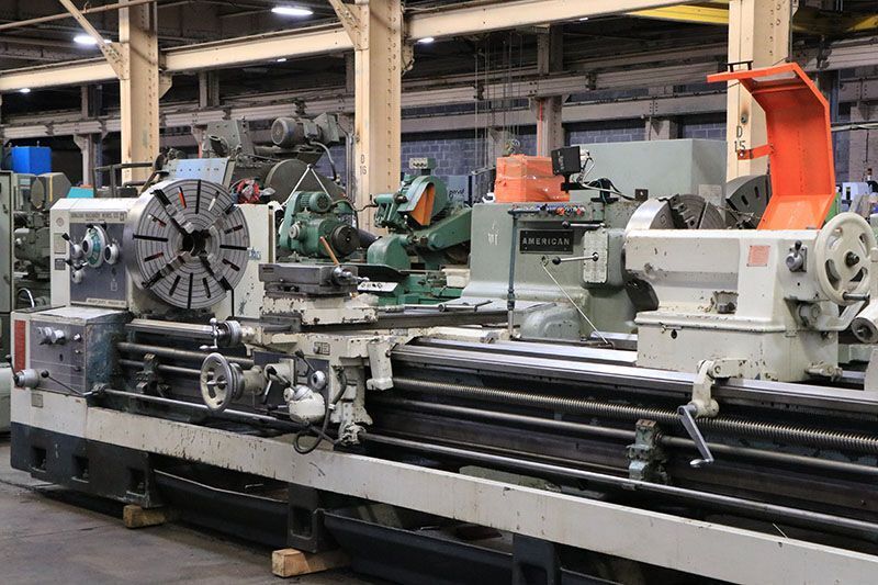 1970's MAZAK 30-200 HEAVY DUTY ENGINE LATHE USED 3