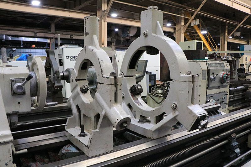 1970's MAZAK 30-200 HEAVY DUTY ENGINE LATHE USED 8