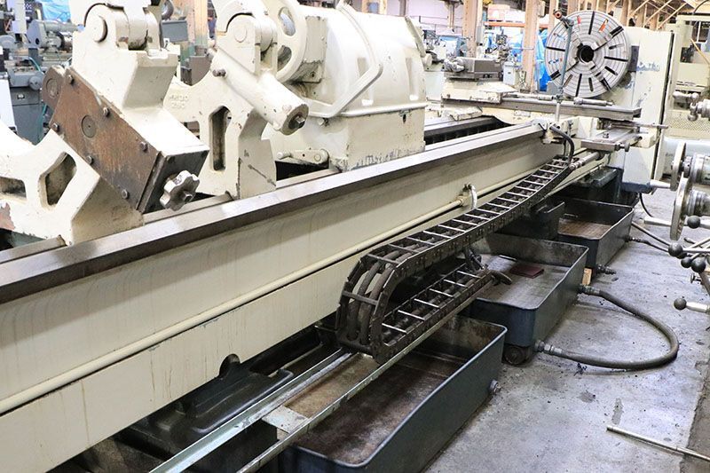 1970's MAZAK 30-200 HEAVY DUTY ENGINE LATHE USED 9