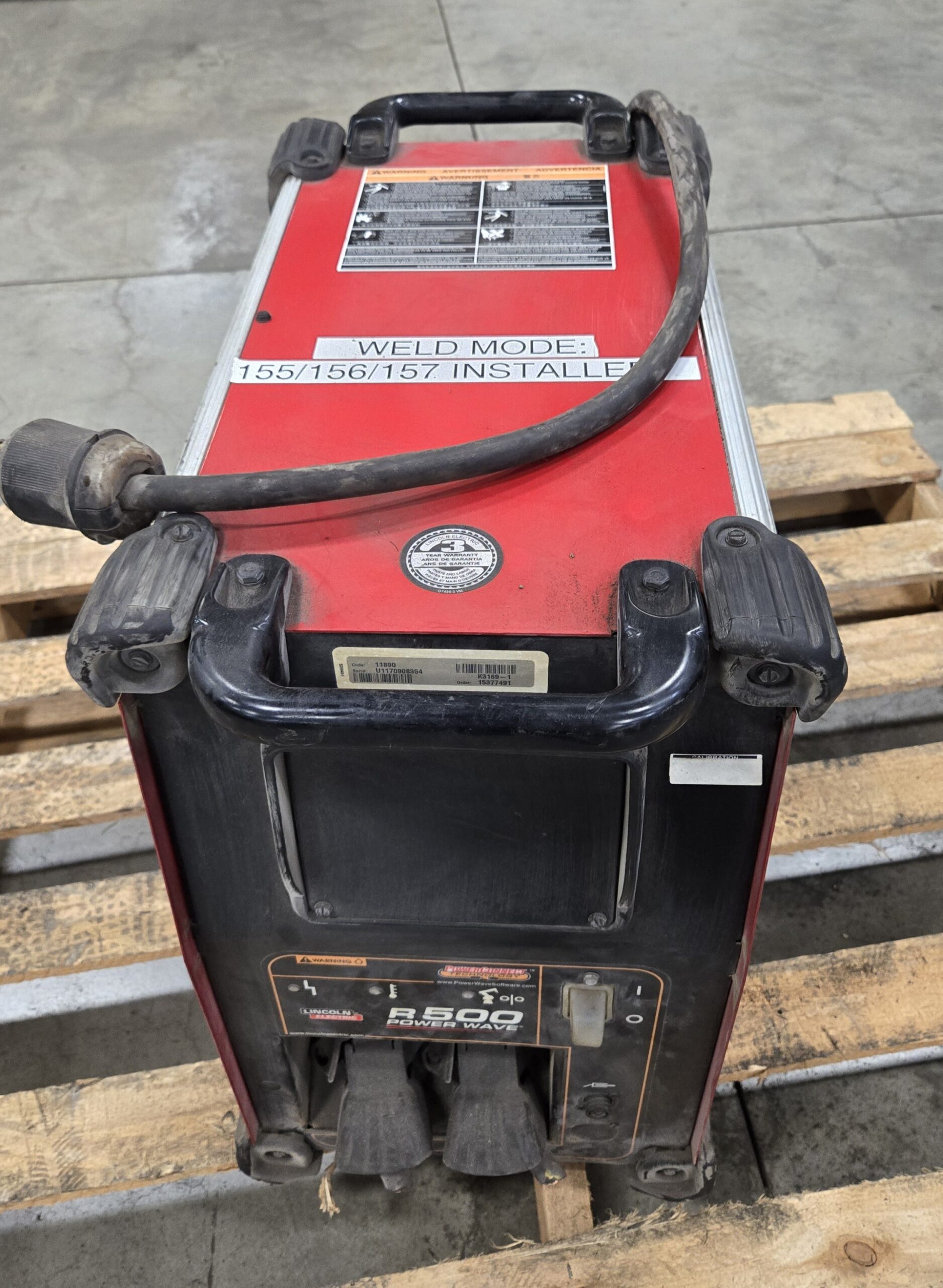LINCOLN POWER WAVE R 500 USED 0